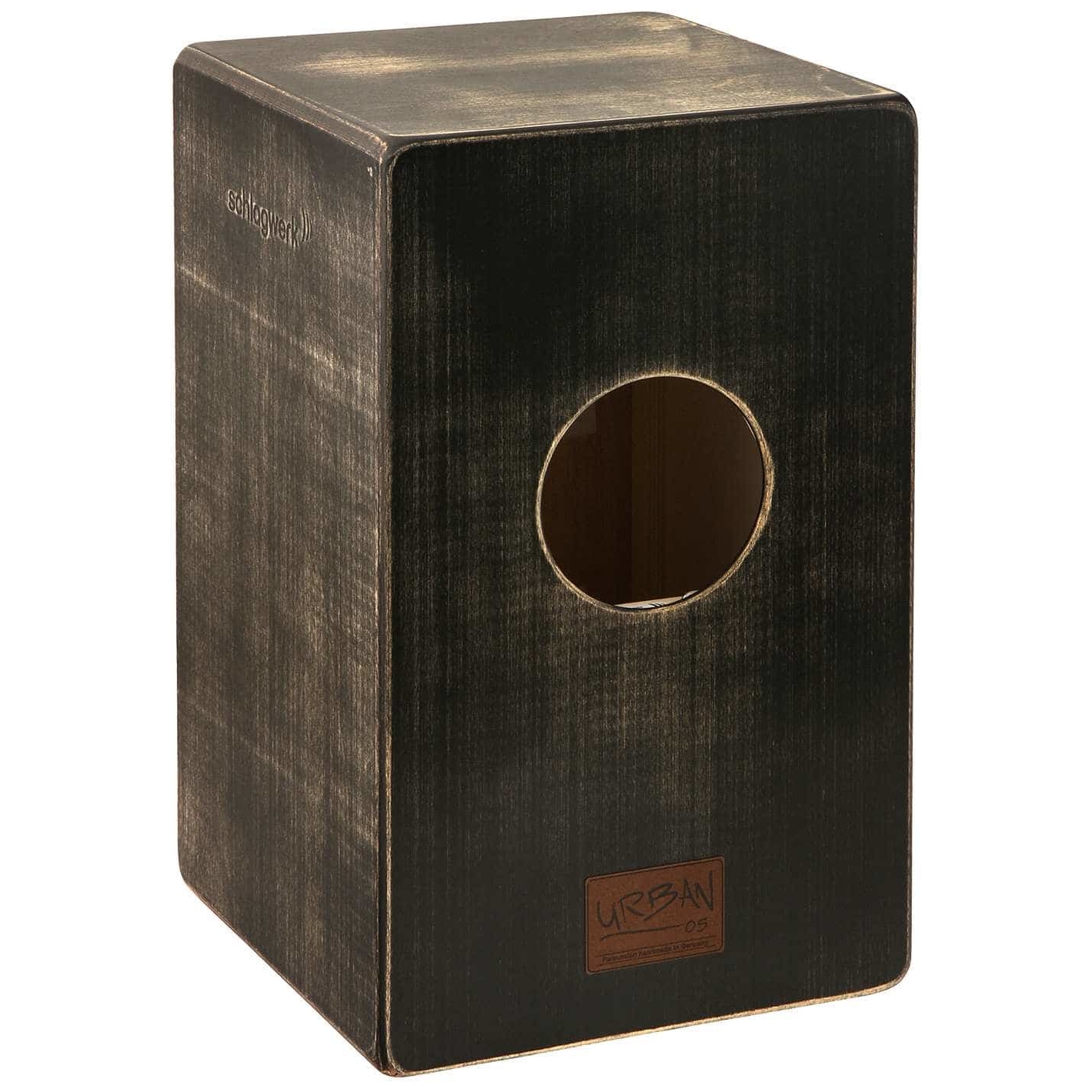 Image of Schlagwerk cp 5230 cajon urban os  grunge black 10013680 1