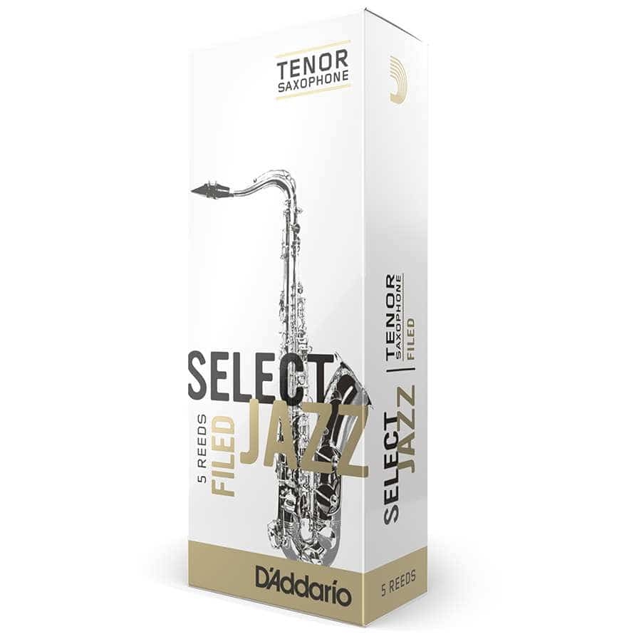 D’Addario Woodwinds Select Jazz Filed - Tenor Saxophone 3H - 5er Pack