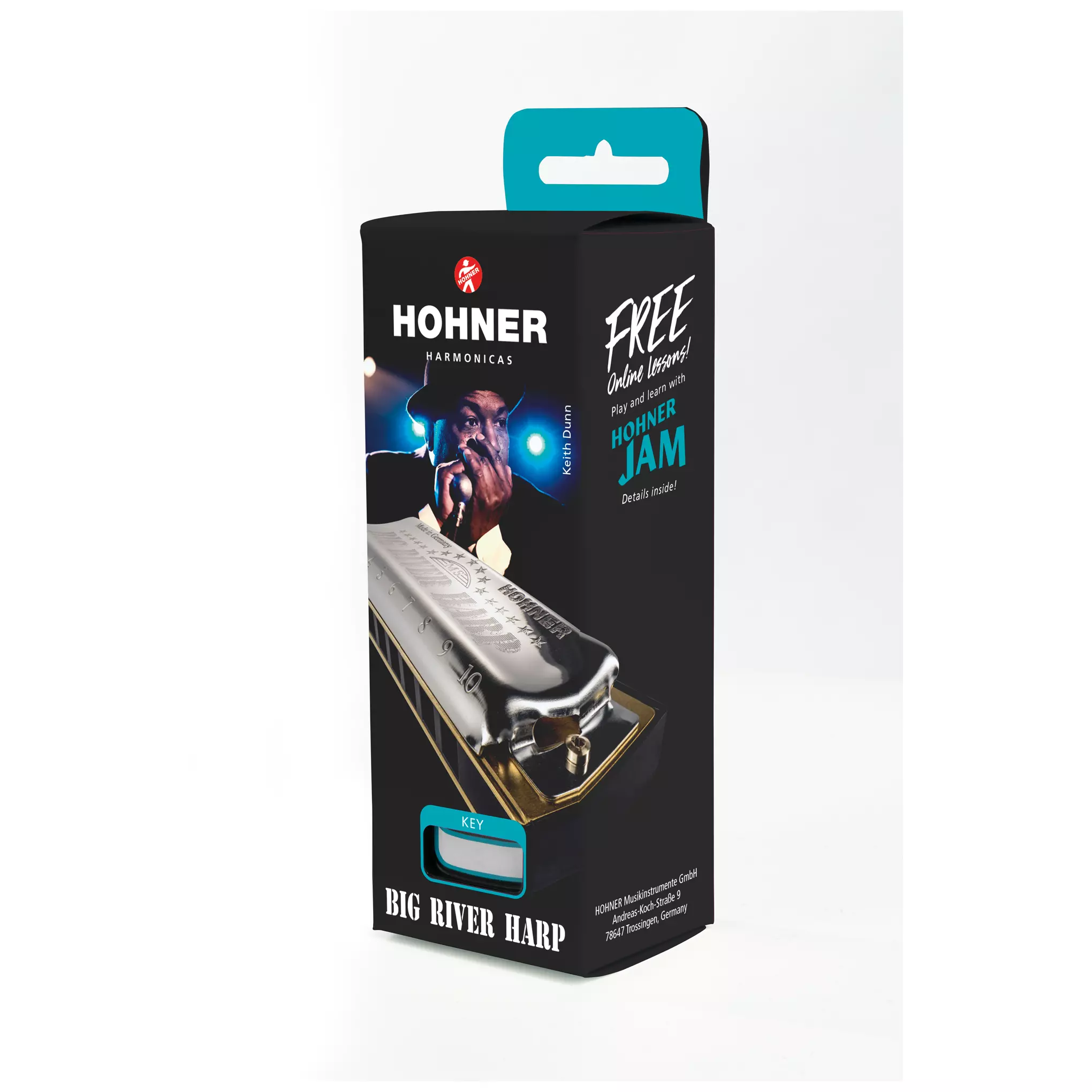 Hohner Big River Harp MS G-Dur Mundharmonika 6