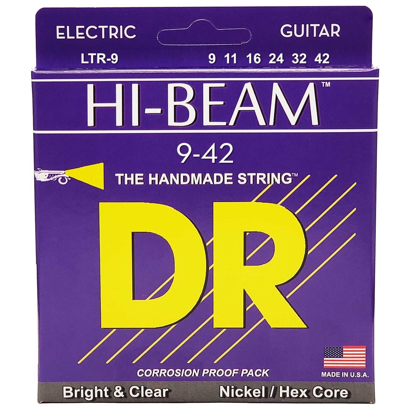 DR Strings Hi Beam LTR-9 Light 009 - 042