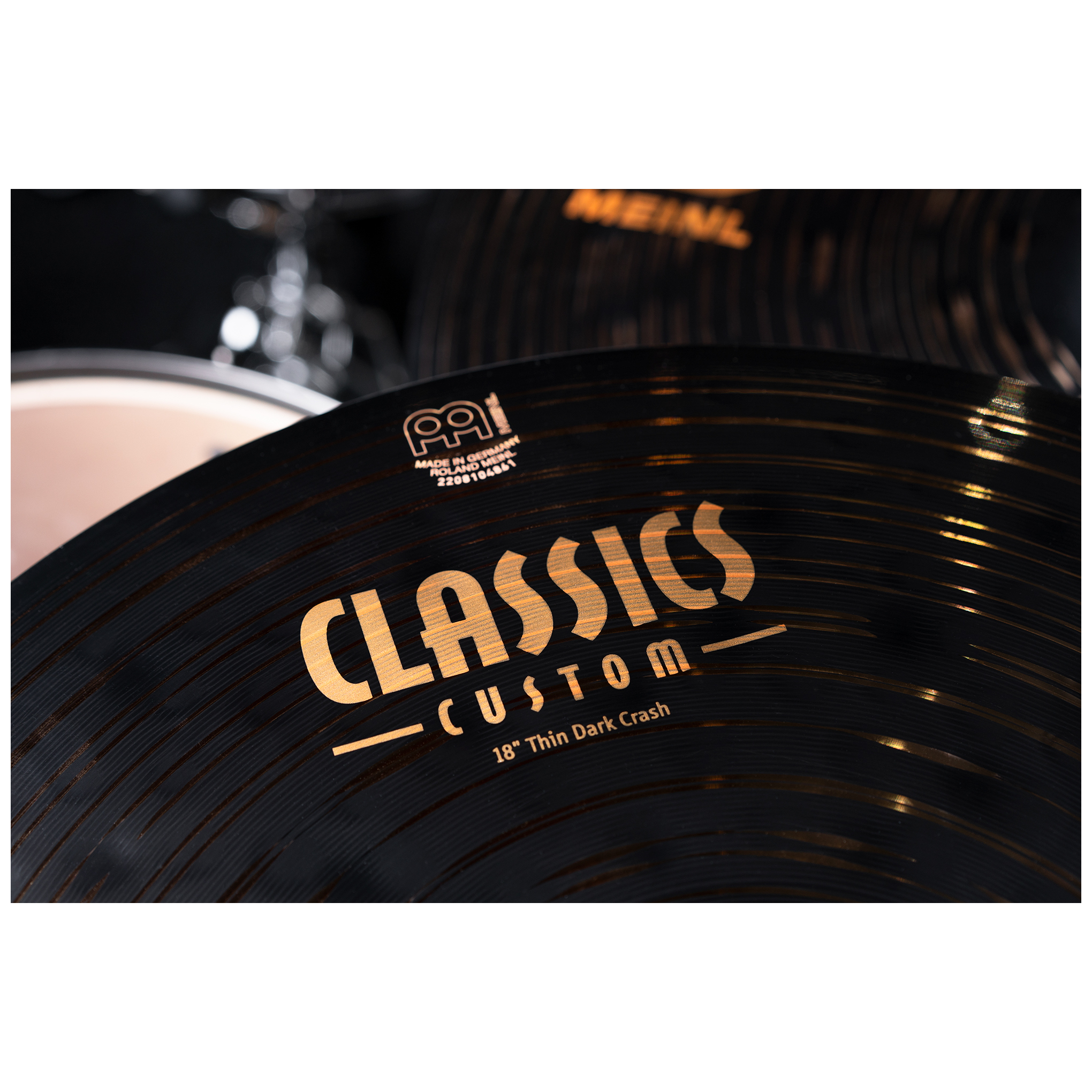 Meinl Cymbals CC18TDAC - 18" Classics Custom Dark Thin Crash 6