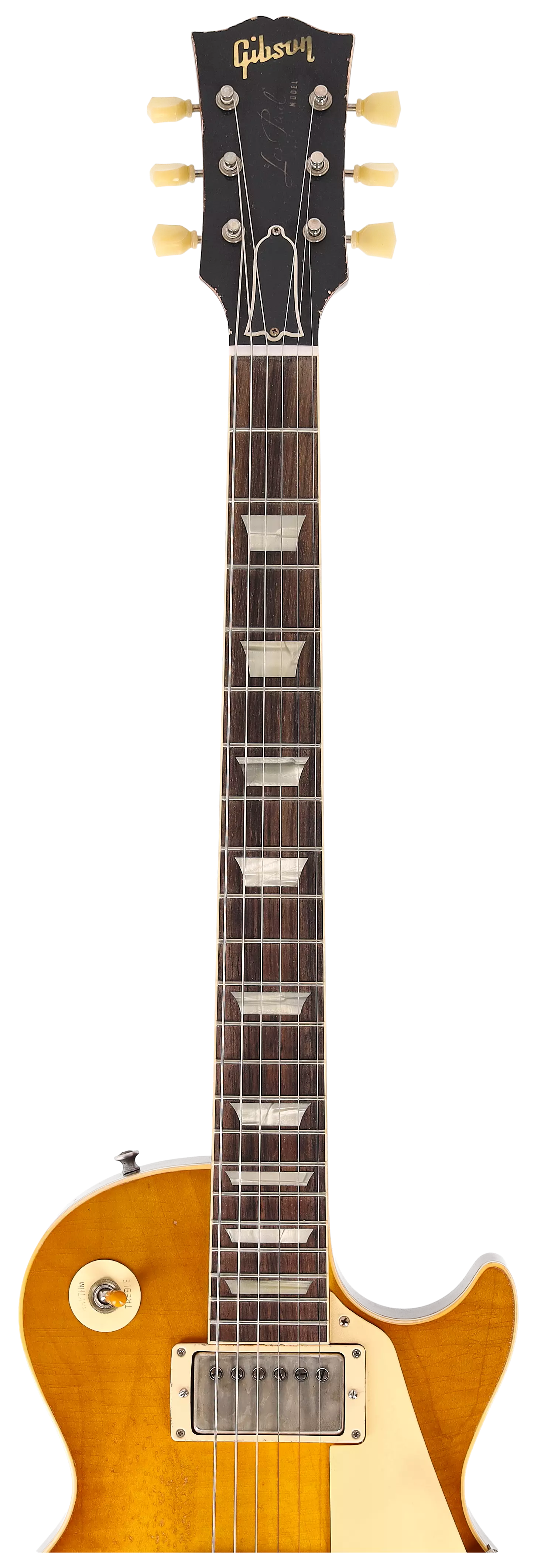 Gibson 1958 Les Paul Standard Reissue Heavy Aged Lemon Burst Murphy Lab # 9