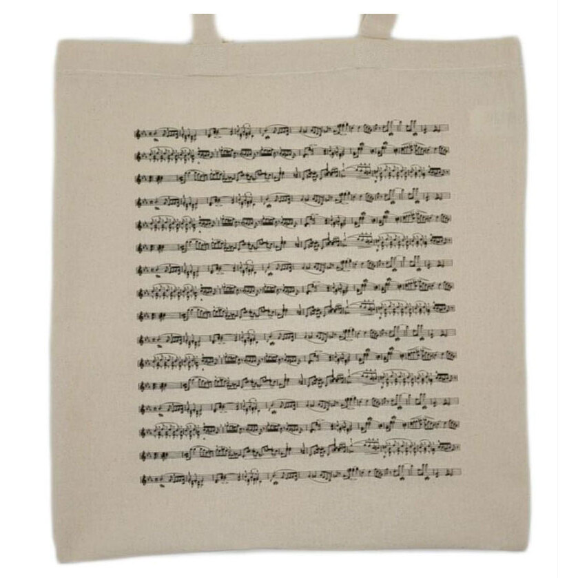 Musikboutique Kübler Bag - Sheetmusic, natur