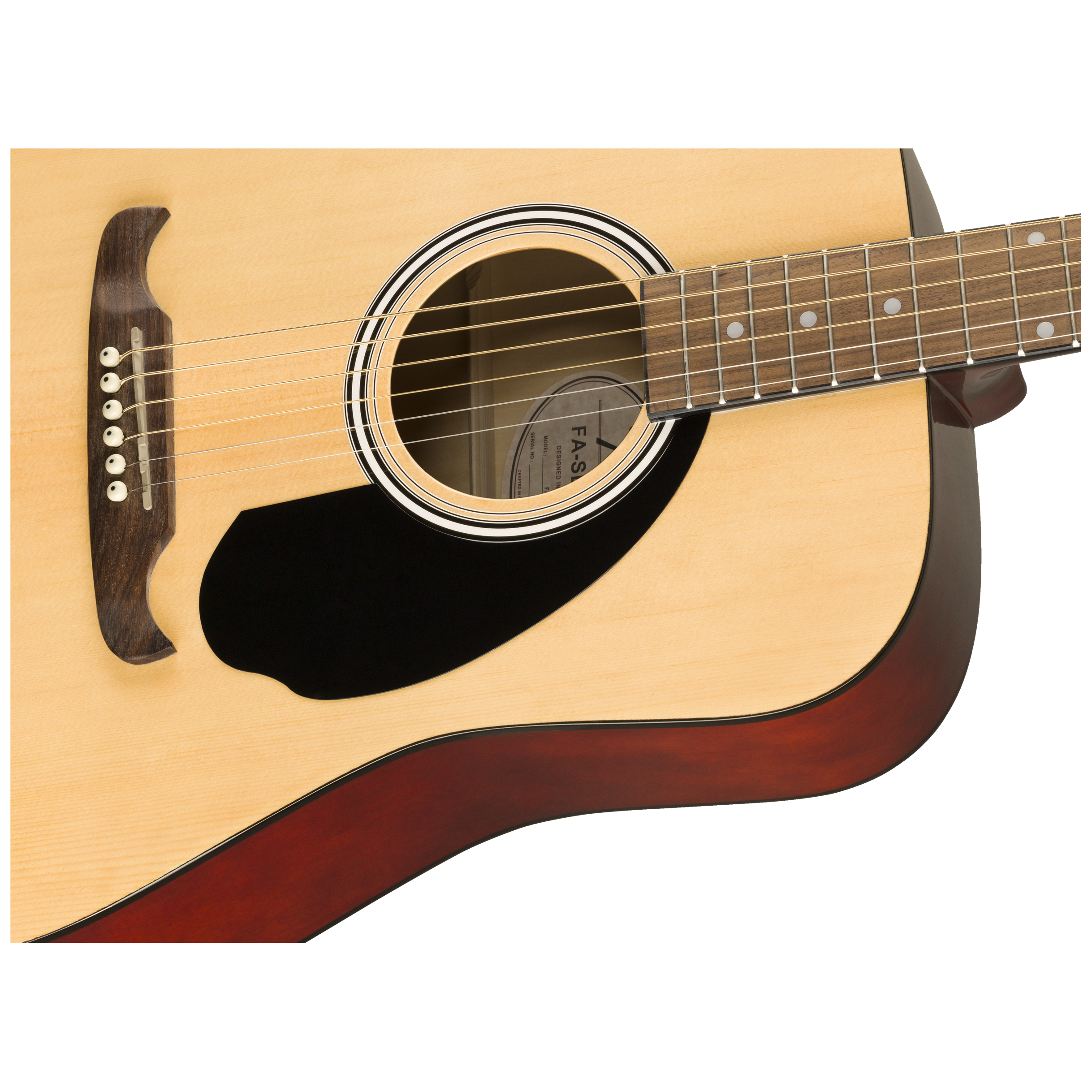 Fender FA-125 Dreadnought Acoustic Pack NAT WN 4