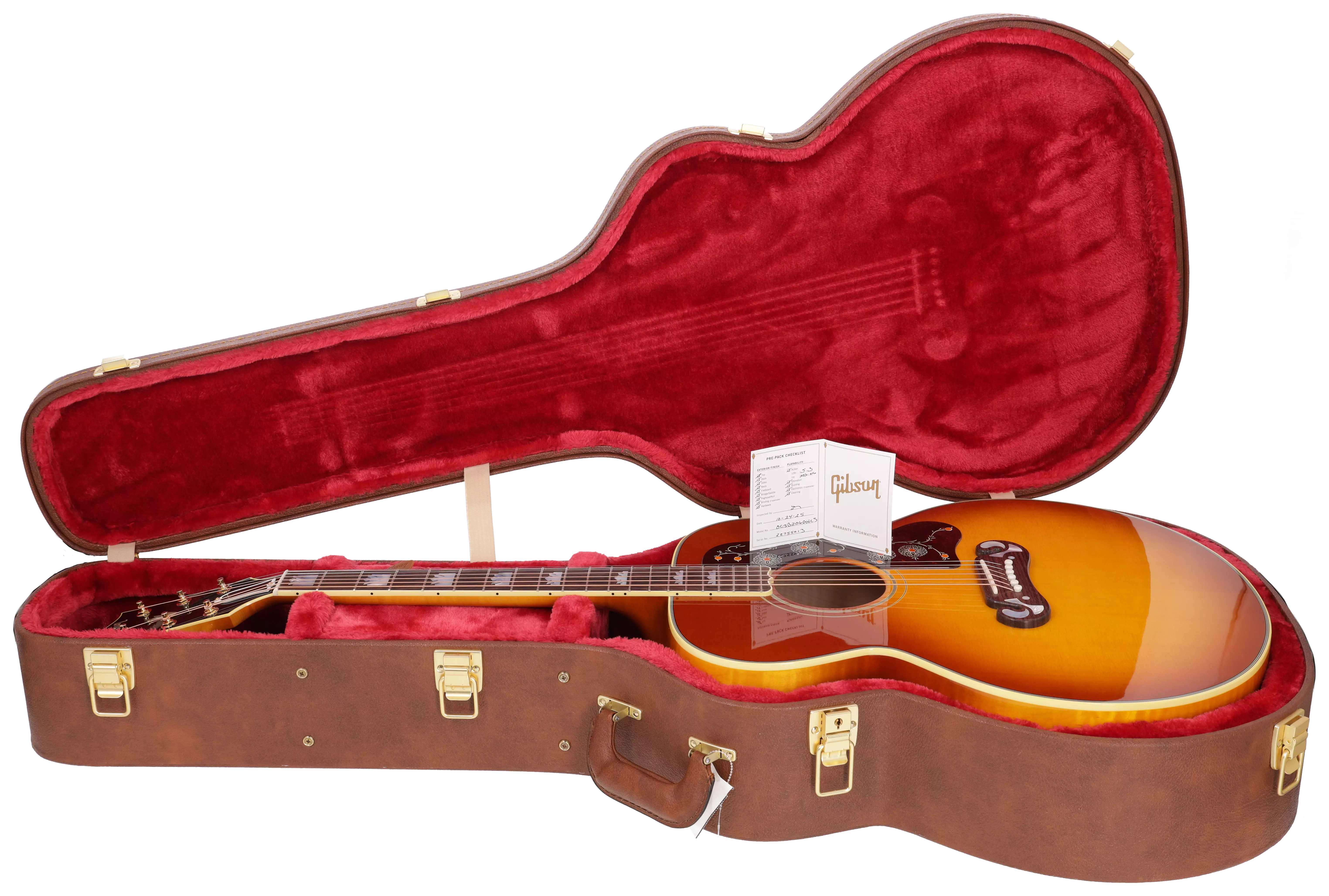 Gibson SJ-200 60s Original Heritage Cherry Sunburst 17