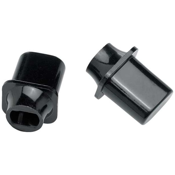 Fender - Fender Pure Vintage Telecaster Top-Hat Switch Tips, Black 2er Set