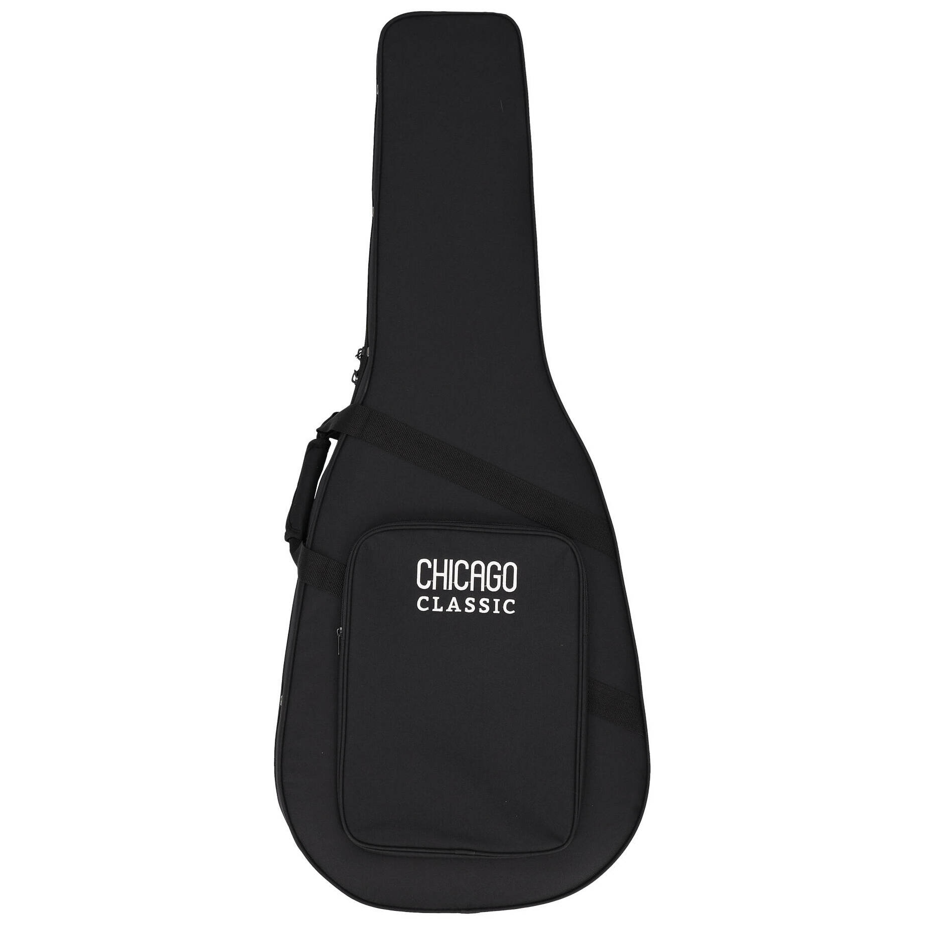 Chicago Classic Lightweight Koffer Western-Gitarre Schwarz 4