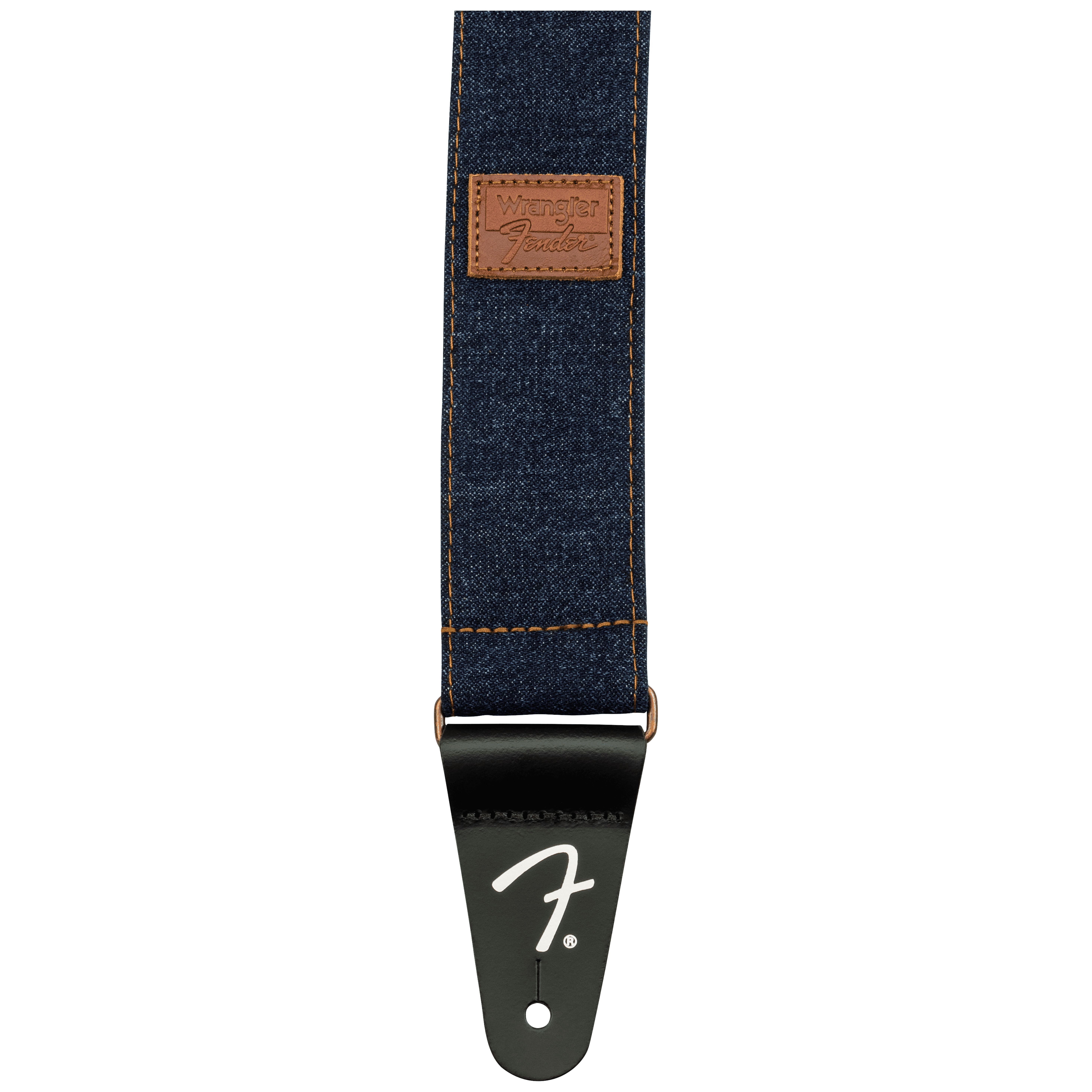 Fender Wrangler Denim Strap Dark Indigo 3 Fender Wrangler Denim Strap Dark Indigo 3