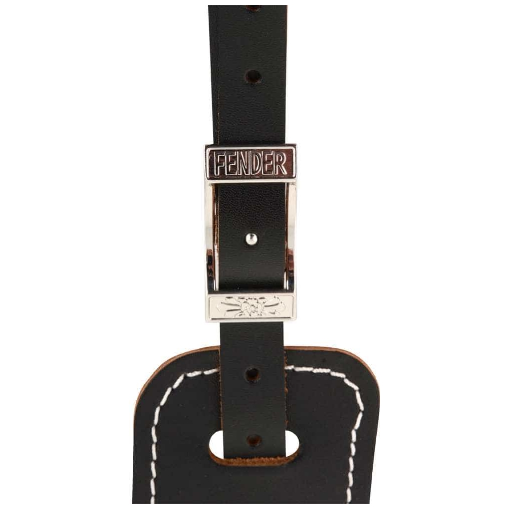 Fender - Fender Deluxe Vintage Strap - Black - 1