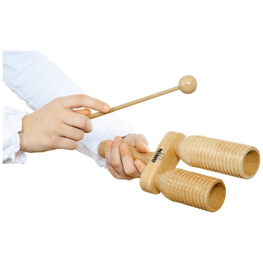 Nino Percussion - Nino Percussion 2 Row Wood A-Go-Go s - 1