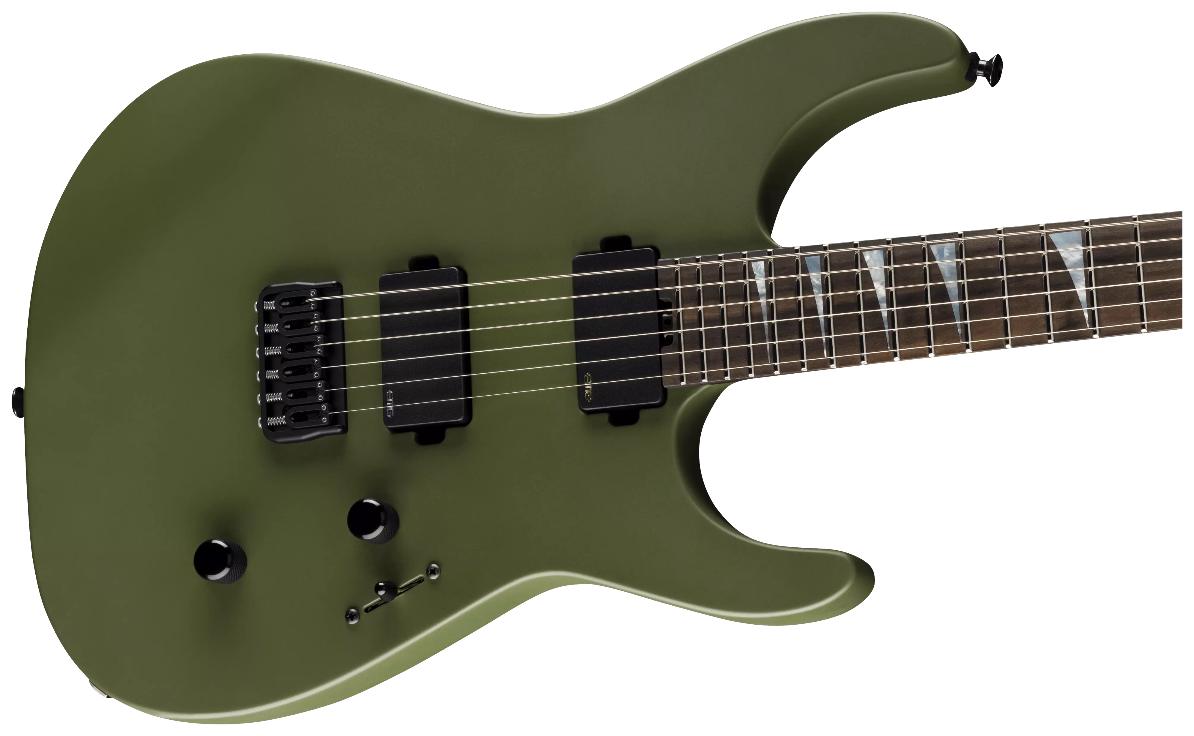 Jackson American Series Soloist SL2 HT EB Matte Army Drab 6