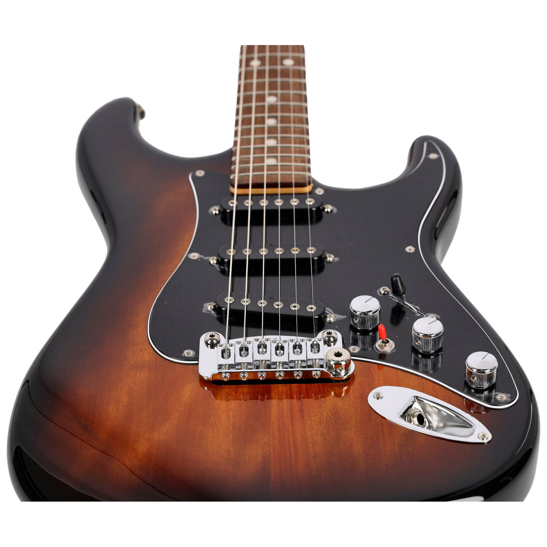 G&L LTD CLF Research S 500 RW Tobacco Sunburst over Okoume 4