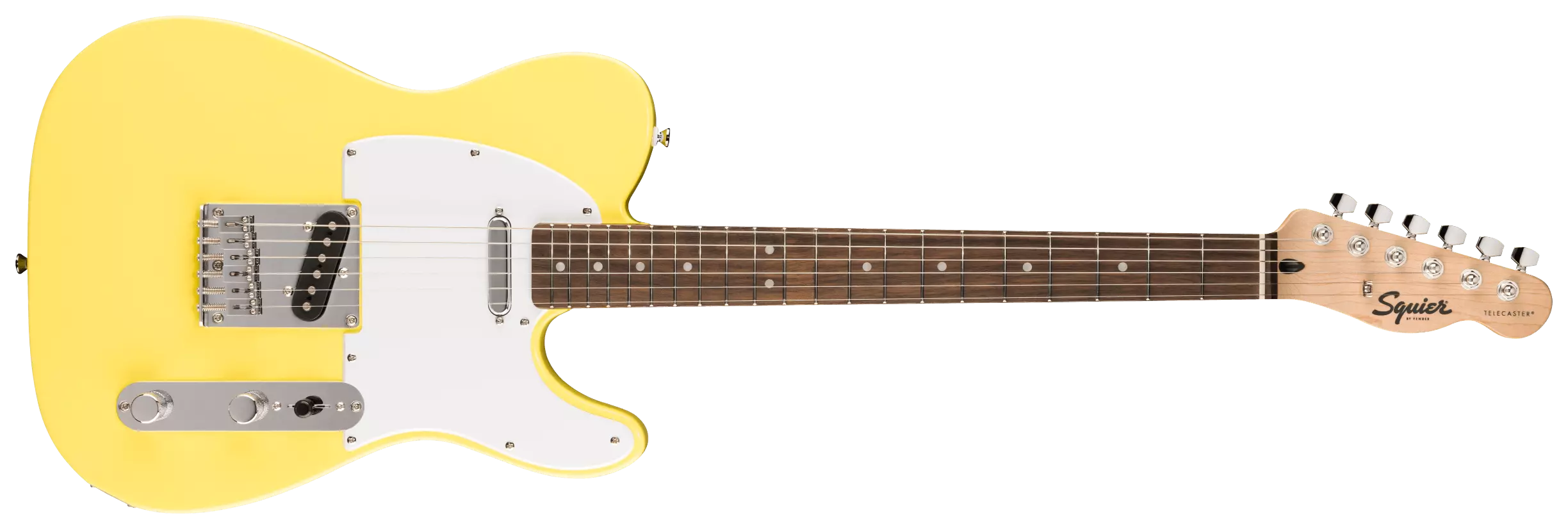 Squier by Fender Sonic Telecaster LRL WPG Canary Yellow 1
