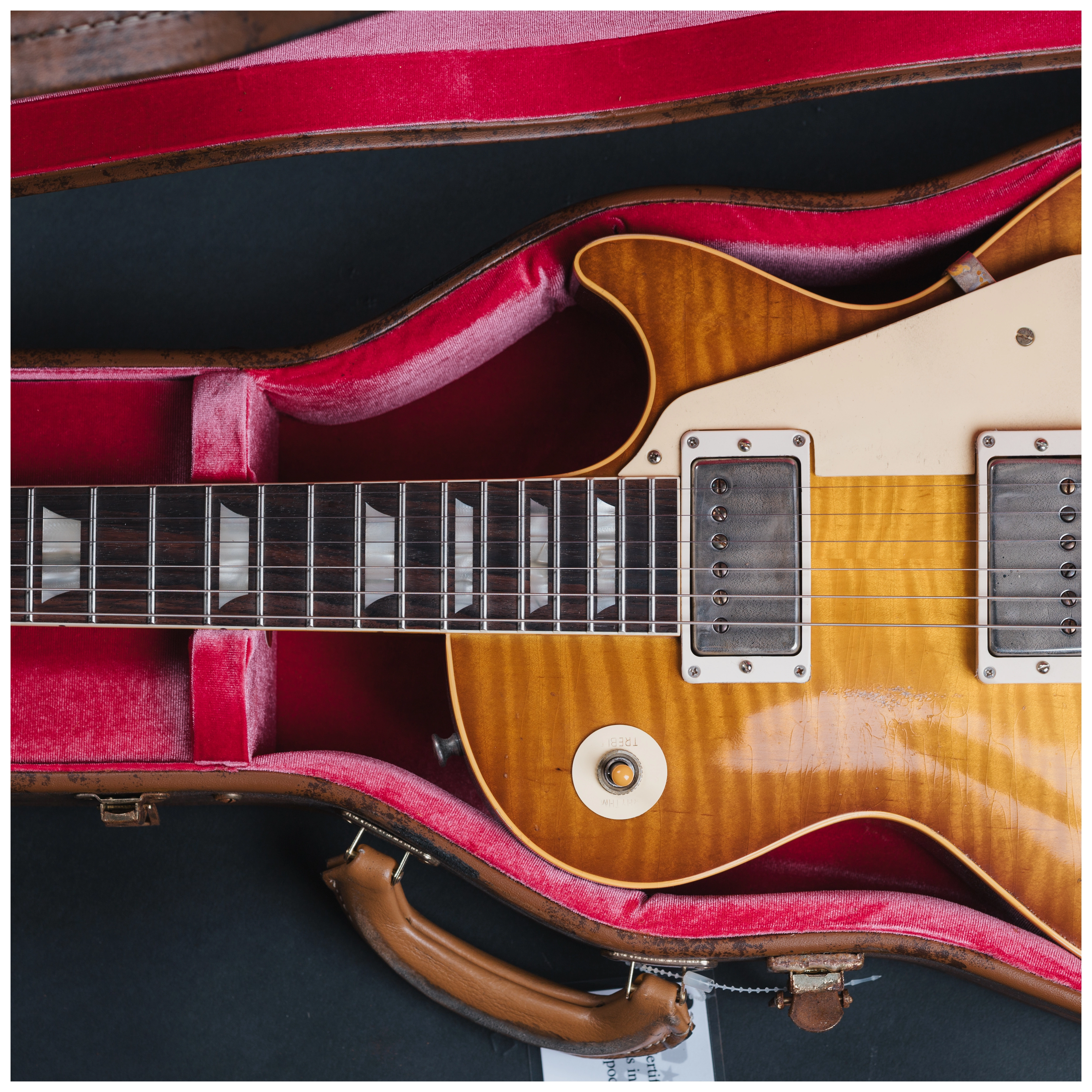 Gibson 1959 Les Paul Standard Reissue Murphy Lab Heavy Aged Golden Poppy Burst #943461 44