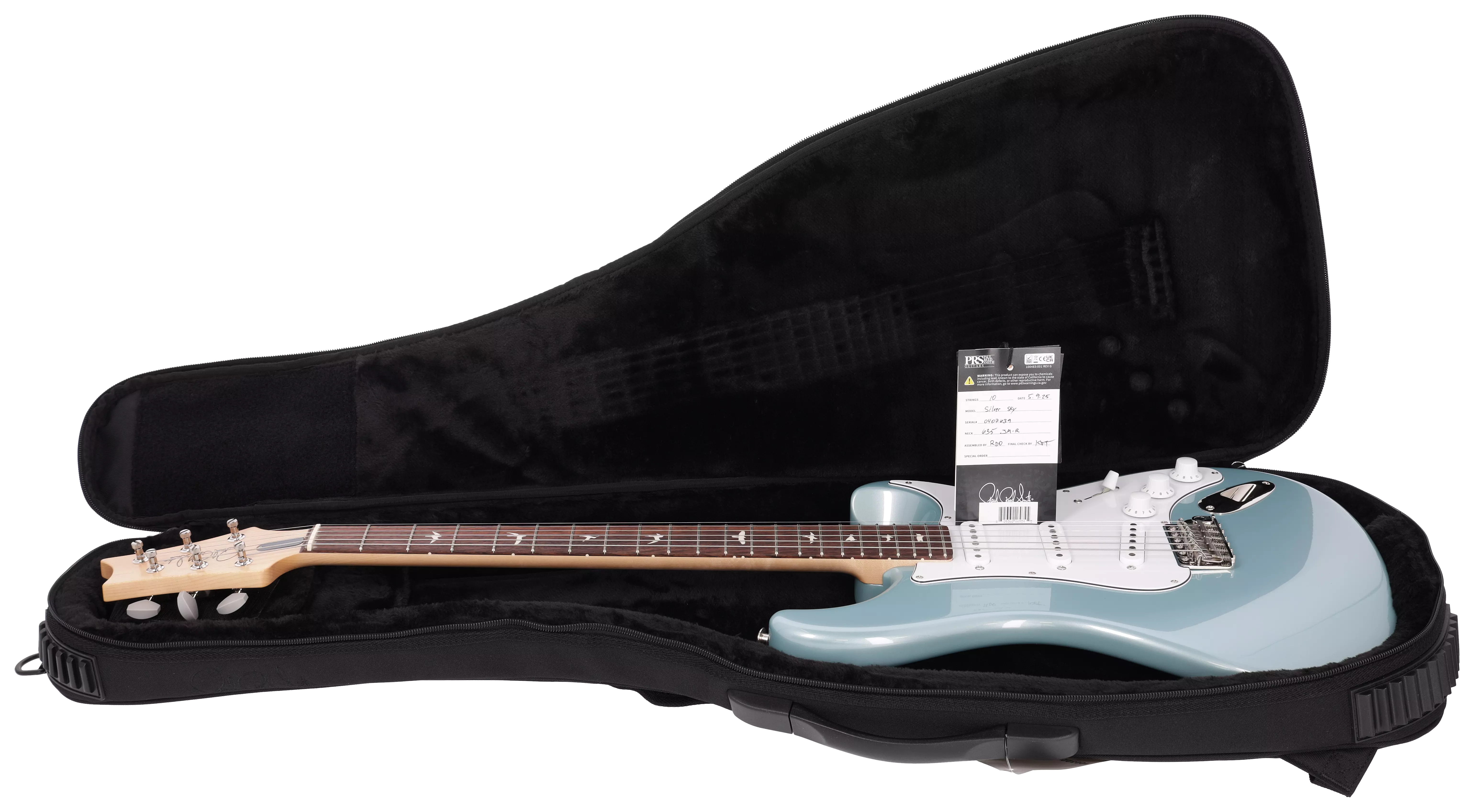 PRS John Mayer JM Silver Sky Polar Blue 17