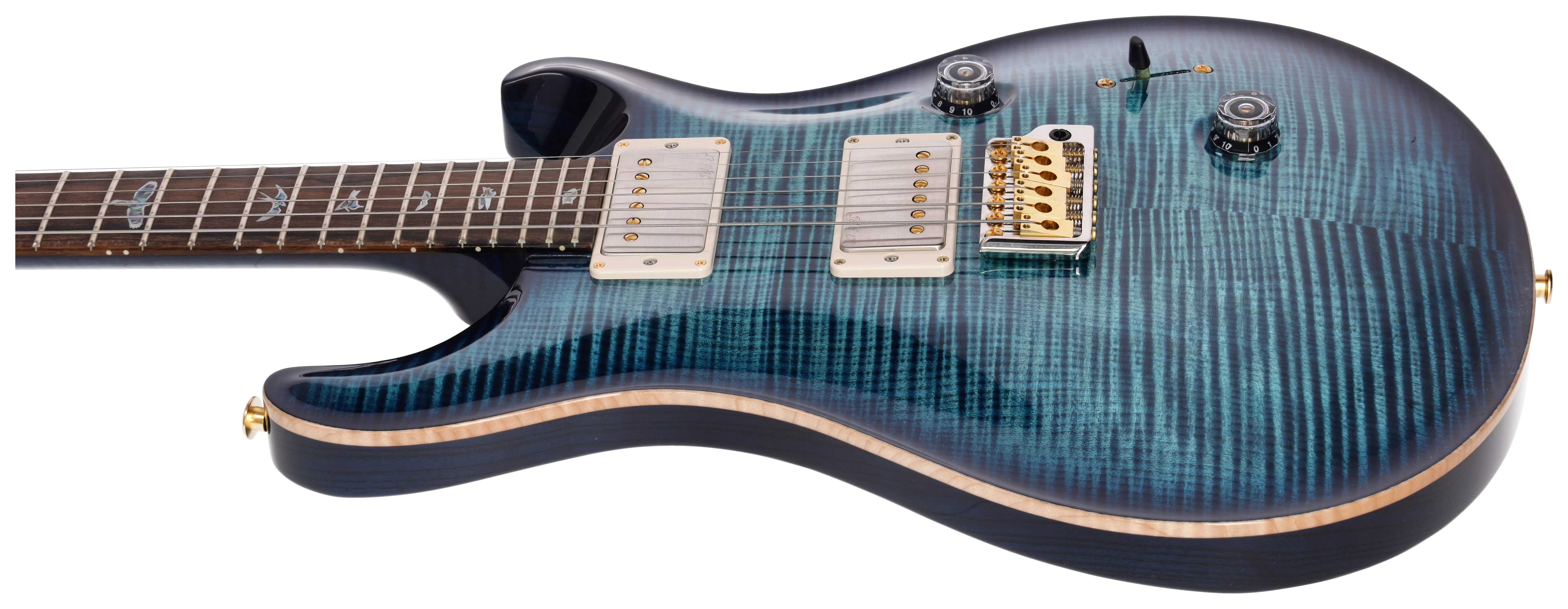 PRS LDT Custom 24 Wood Library Cobalt Blue 5