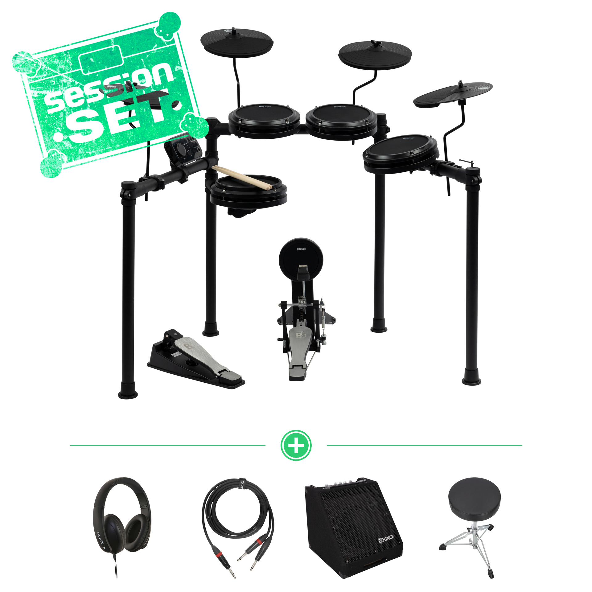 beat master e-drum - ultimate set 70000987-1