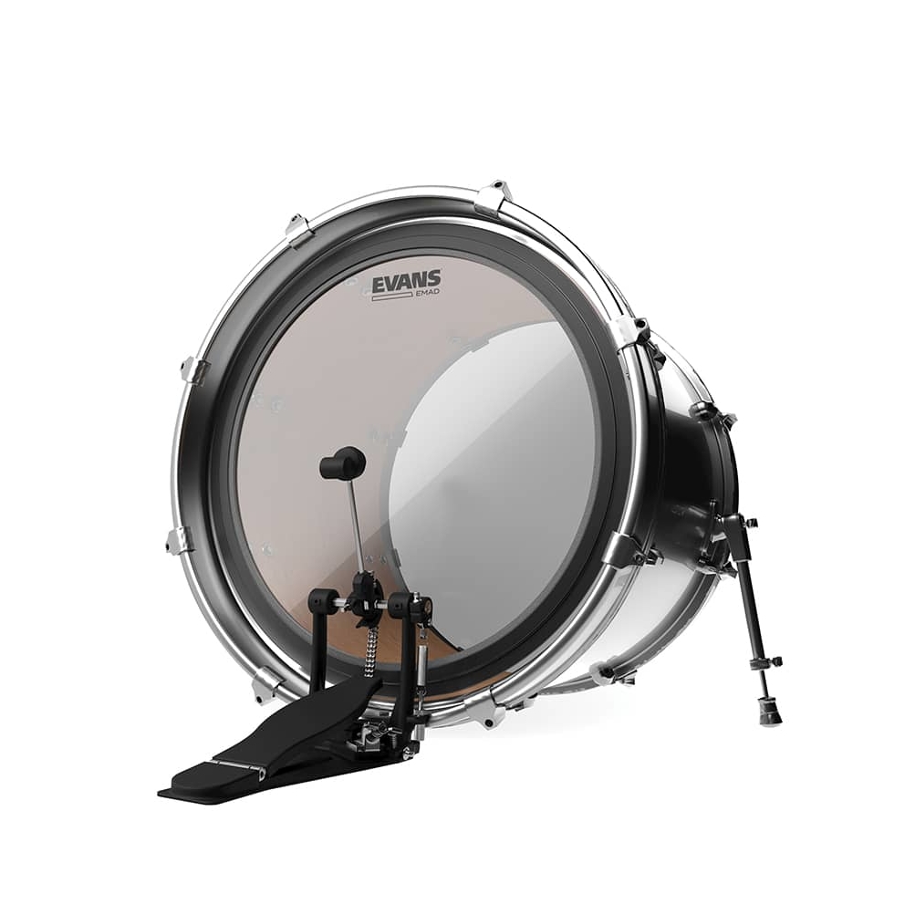Evans - Evans BD18EMAD - EMAD Bassdrum Fell - 18 Zoll - Clear - 2