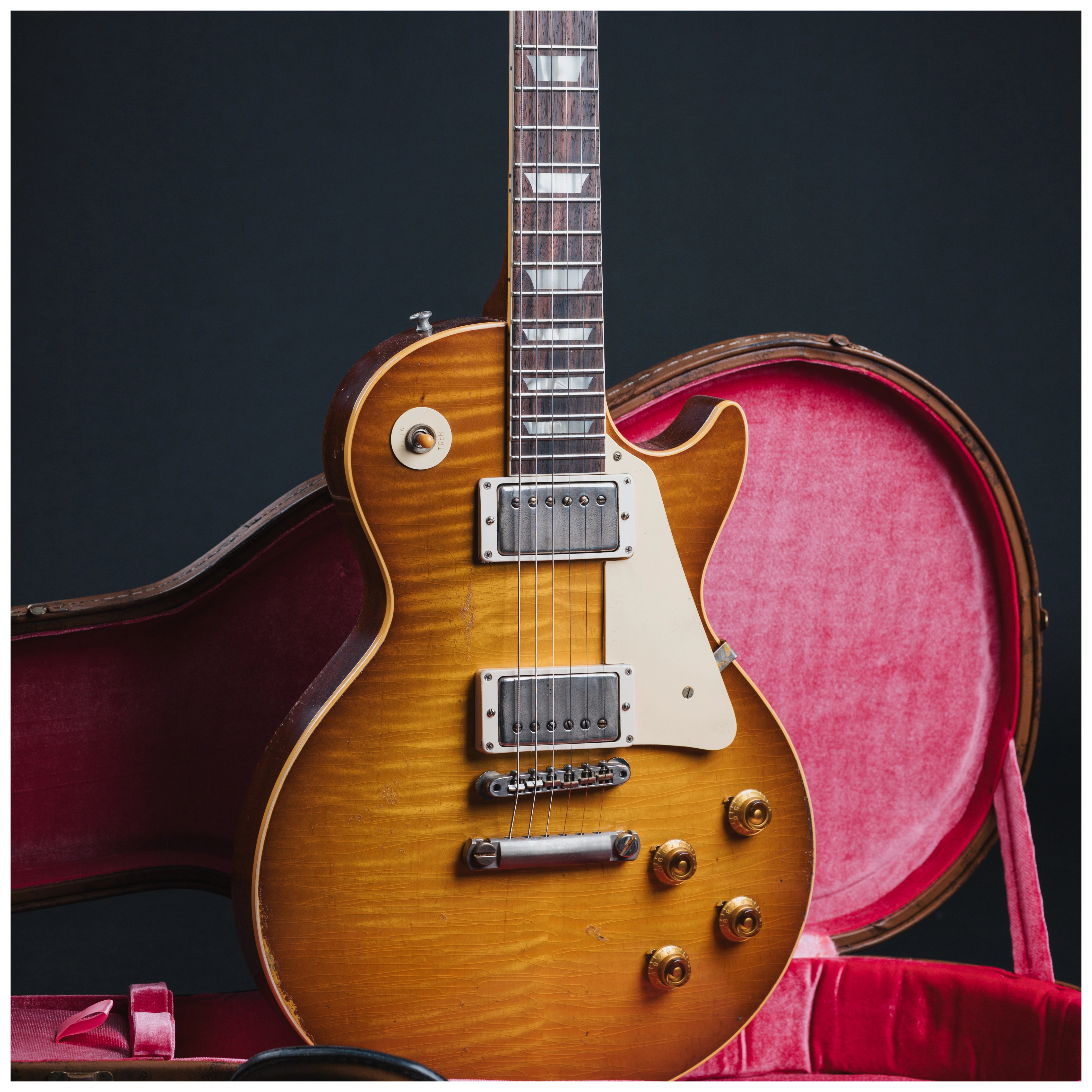 Gibson 1959 Les Paul Standard Reissue Murphy Lab Heavy Aged Golden Poppy Burst #943461 33