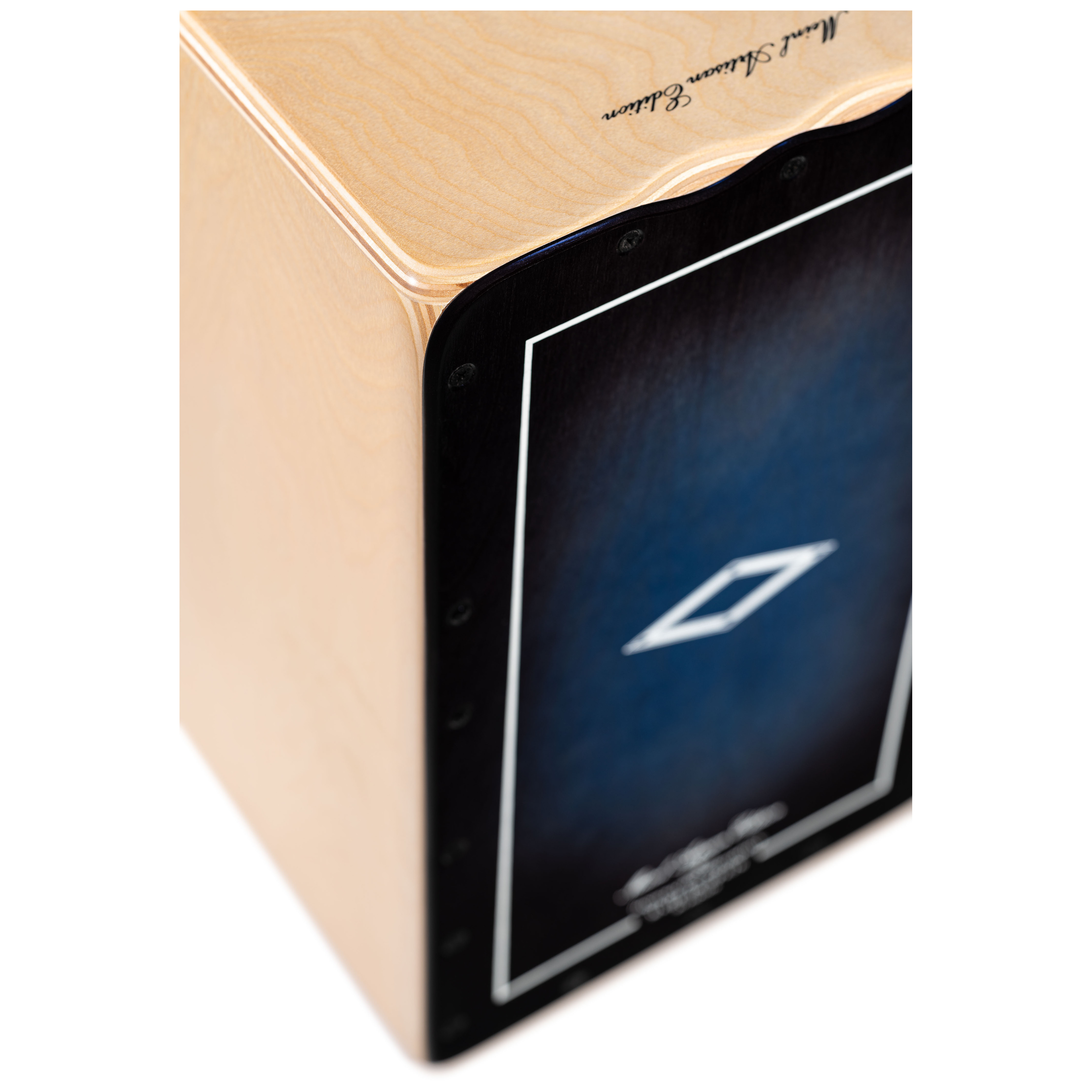Meinl Percussion AETLBF - Artisan Edition Cajon, Tango Line, Blue Fade  2