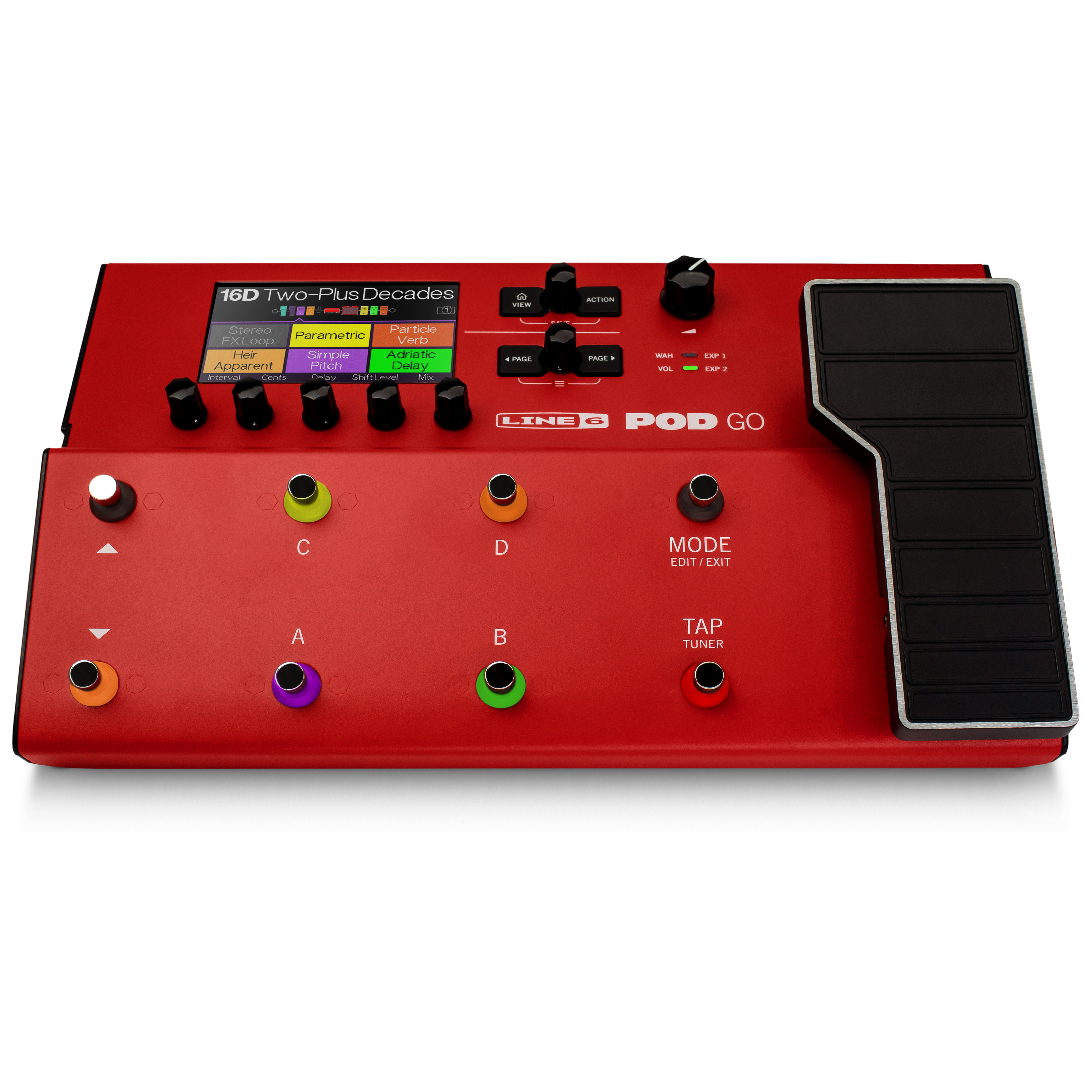 Line 6 POD GO Limited Edition Red