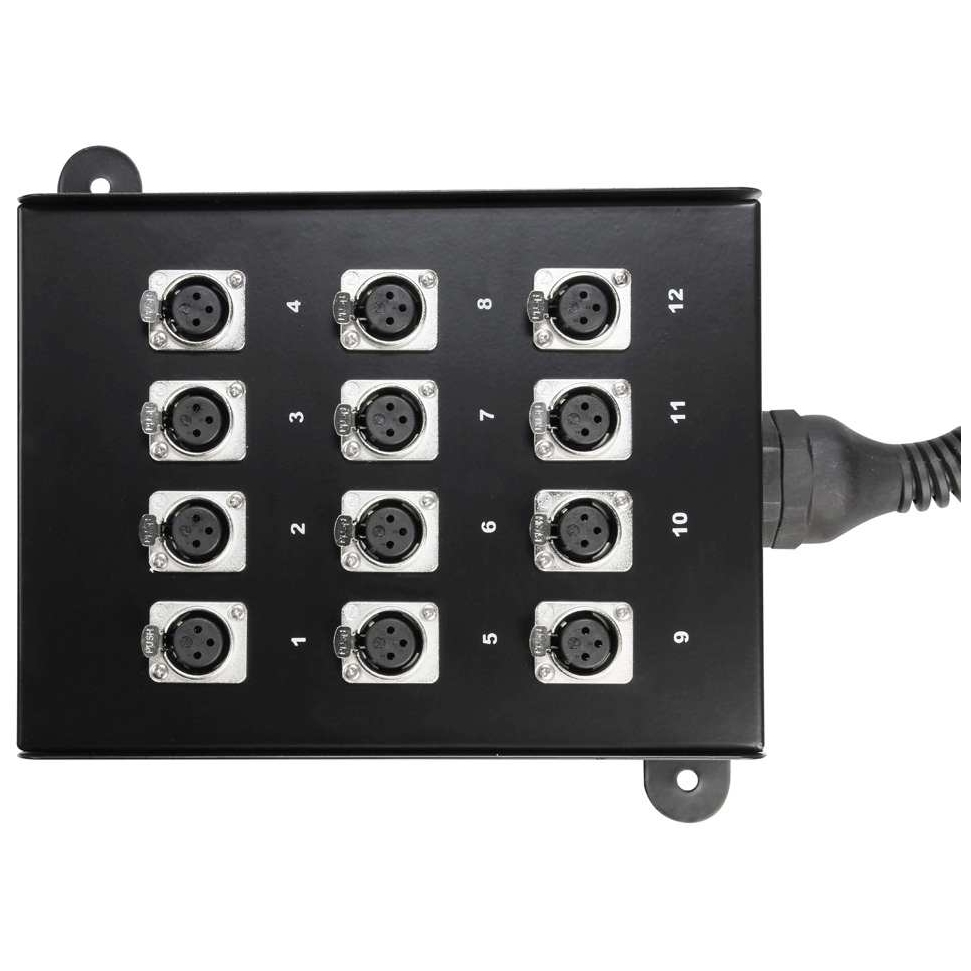 Adam Hall - Adam Hall K12C10 Bühnenmulticore 12 0 10 Meter - 2