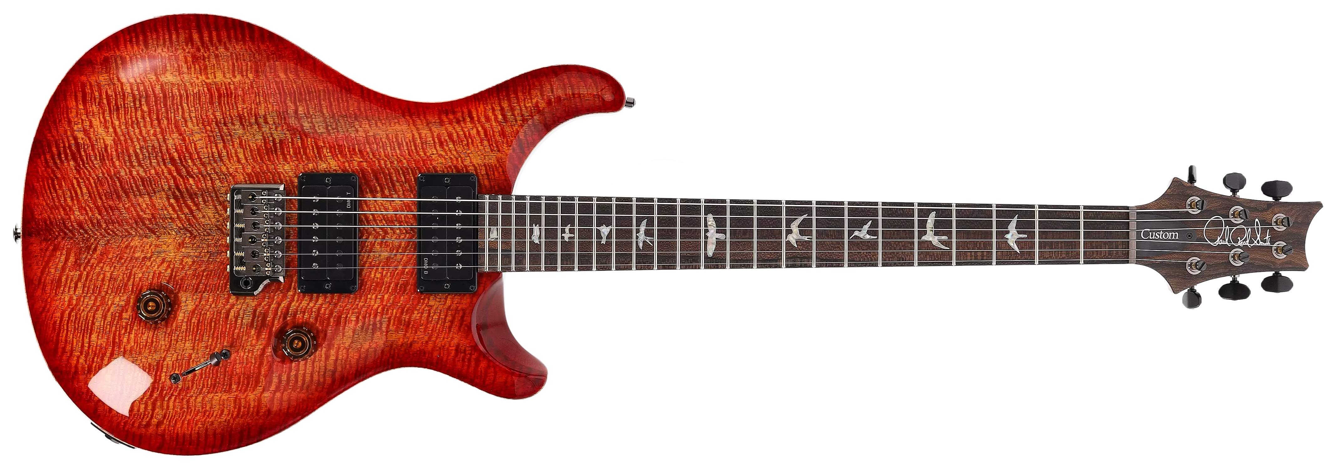 PRS LTD Custom 24 Mango Blood Orange 1