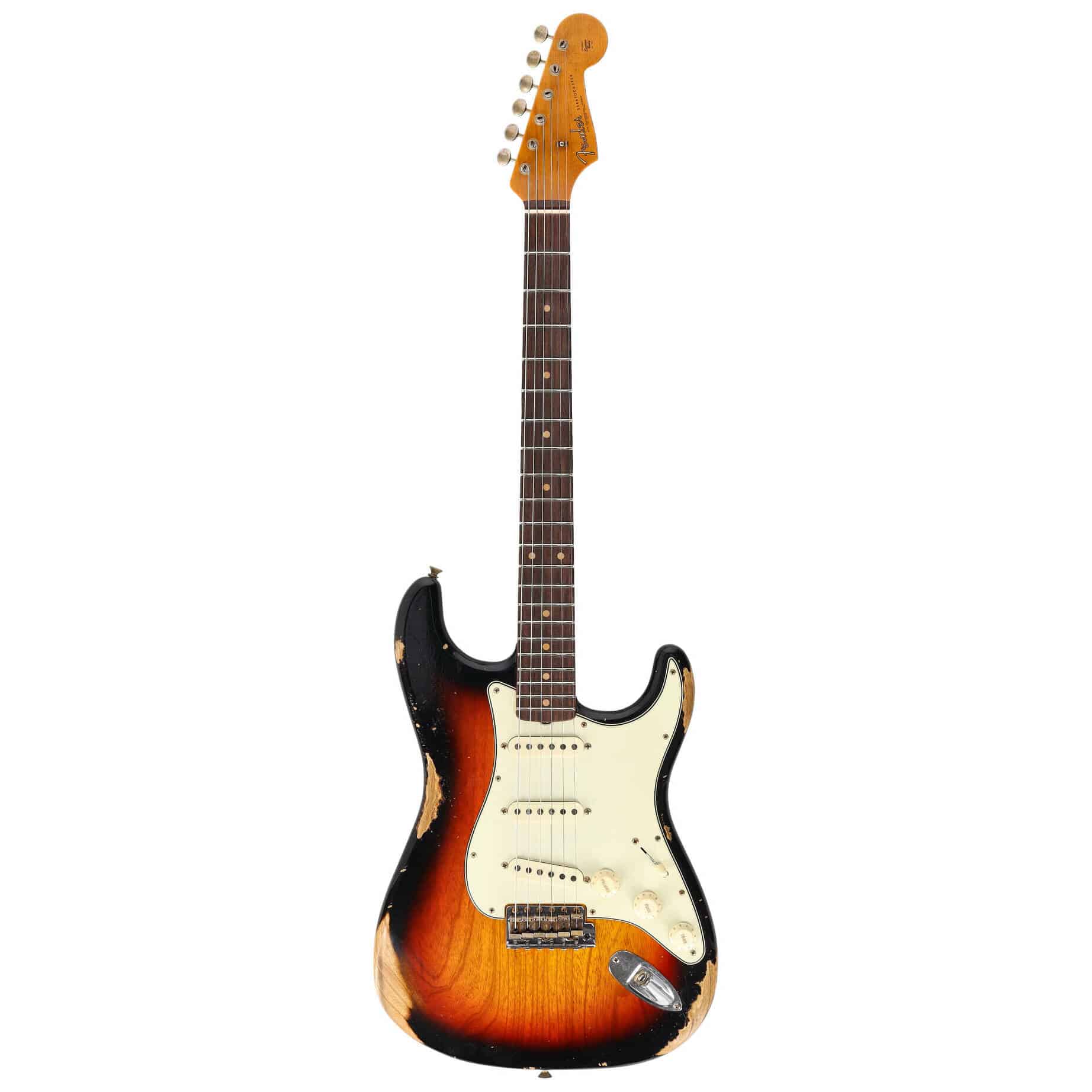 Fender LTD Custom Shop Roasted 62 Stratocaster Heavy Relic Faded Aged 3-Color Sunburst #1