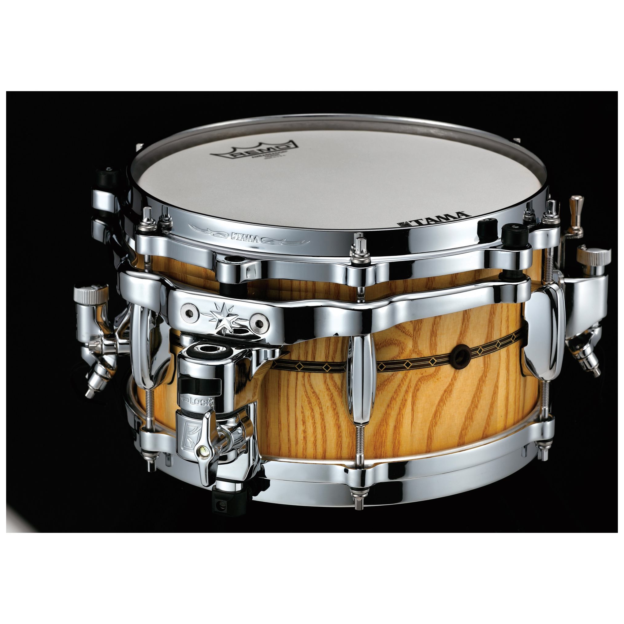 Image of Tama pe106m 10 x 6  peter erskine signature snaredrum  oiled natural ash 10027410 1