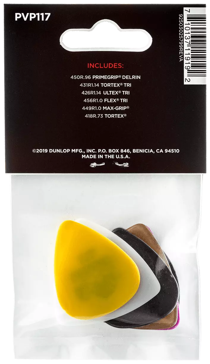 Dunlop Variety Pack Bass Player's Pack 6 Stück 1