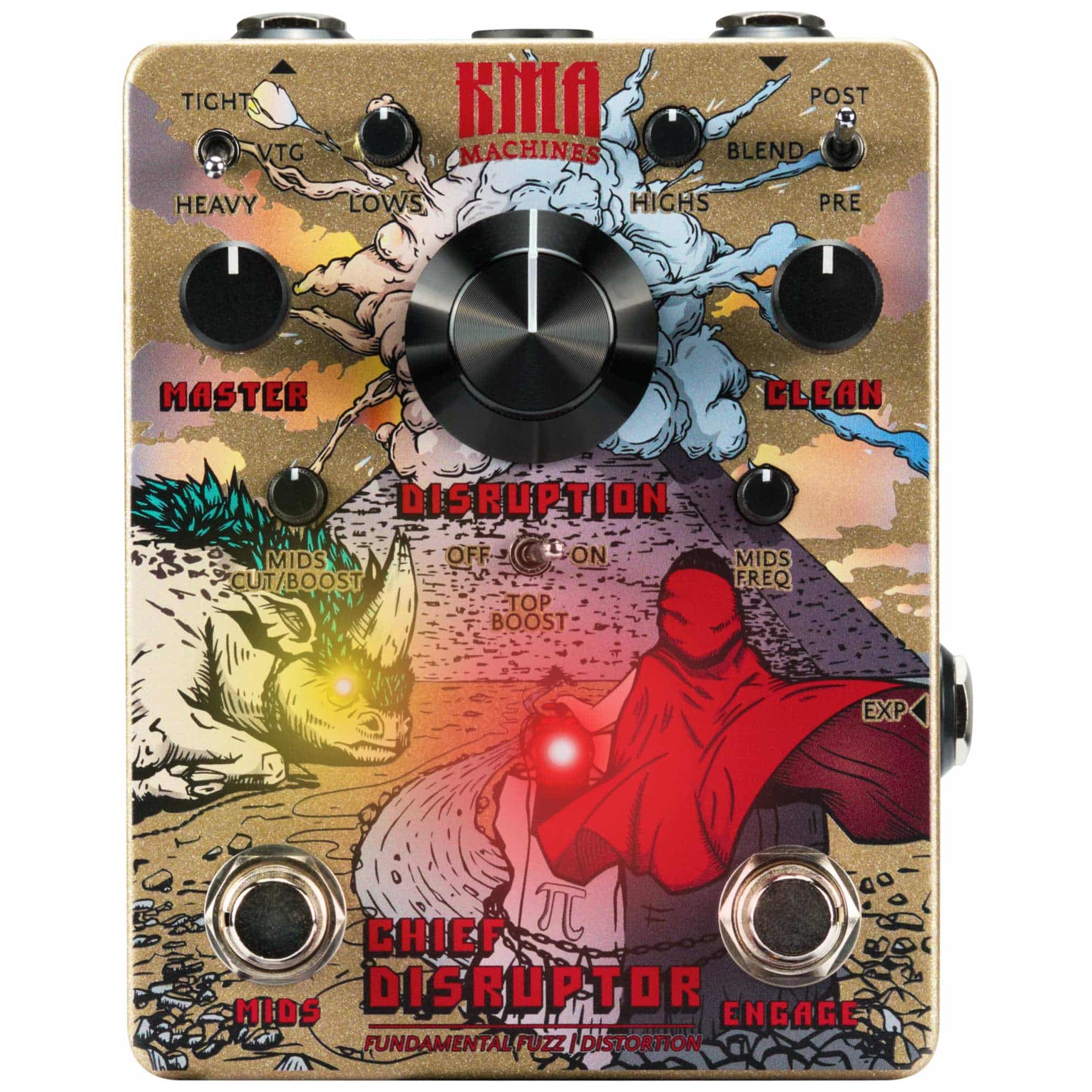 KMA Audio Machines - KMA Audio Machines Chief Disruptor Fuzz Distortion Pedal