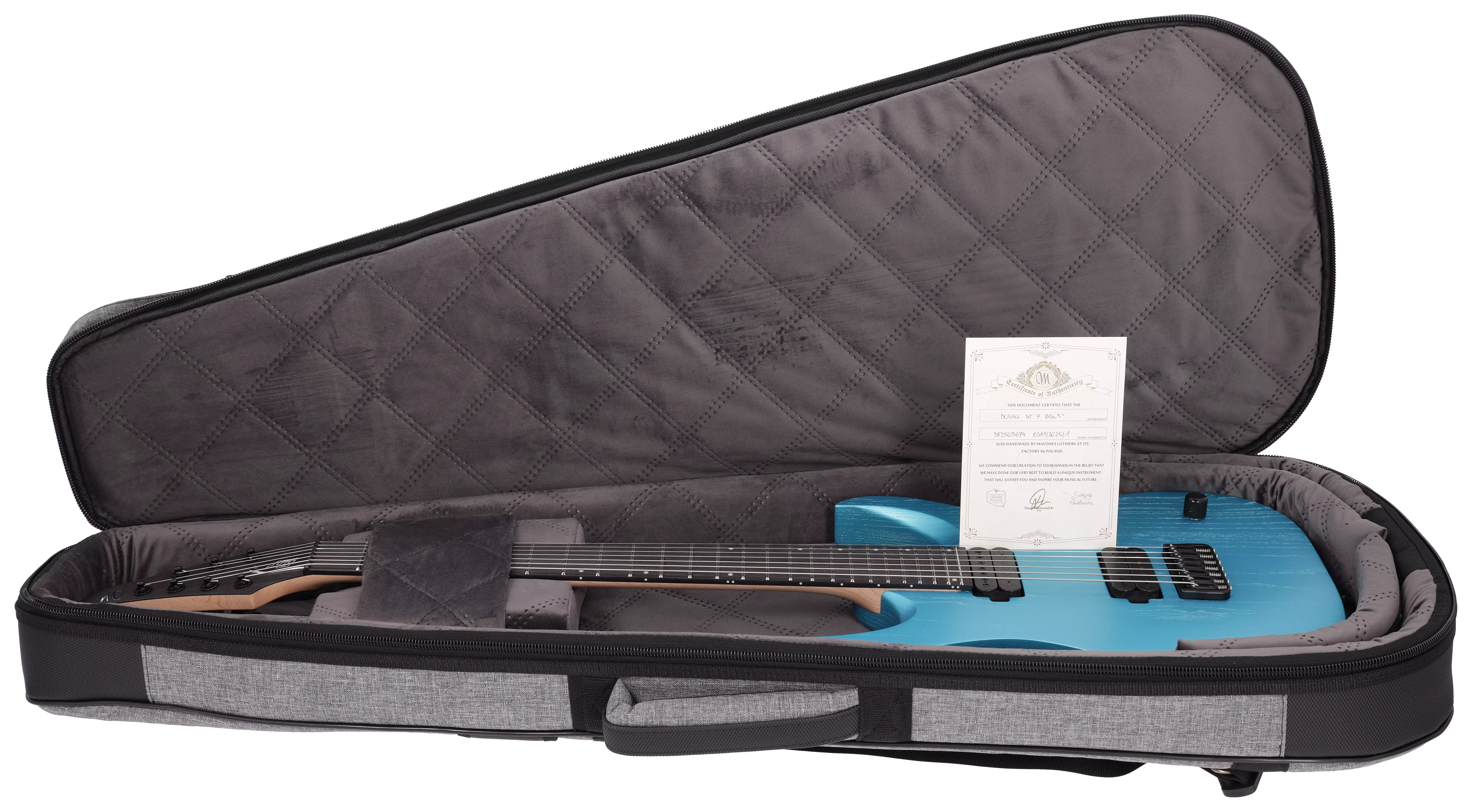 Mayones Duvell DT 7 Light Blue Metallic #1 17