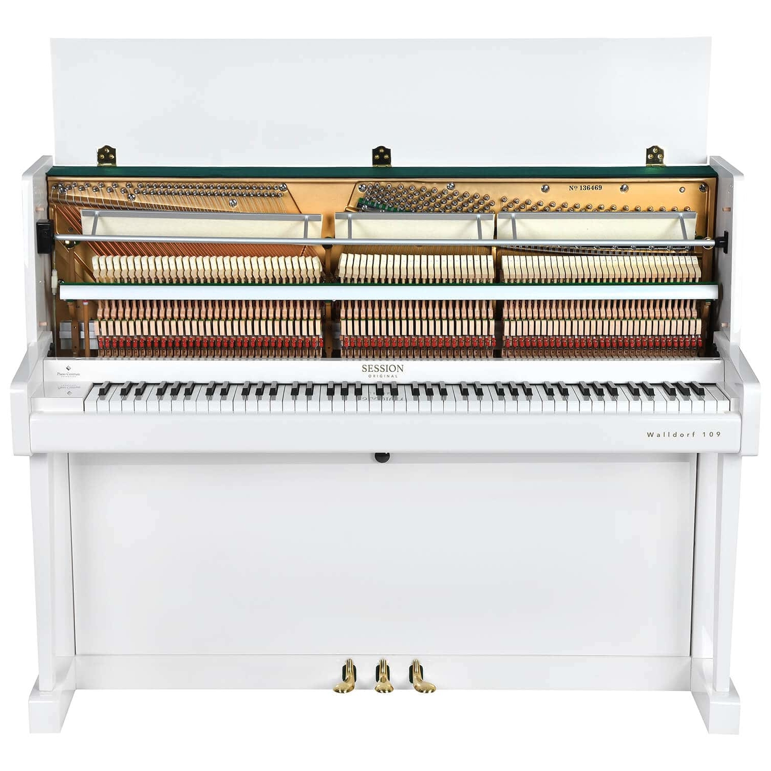 Session Original - Session Original Walldorf 109 Klavier Weiß Hochglanz - 2