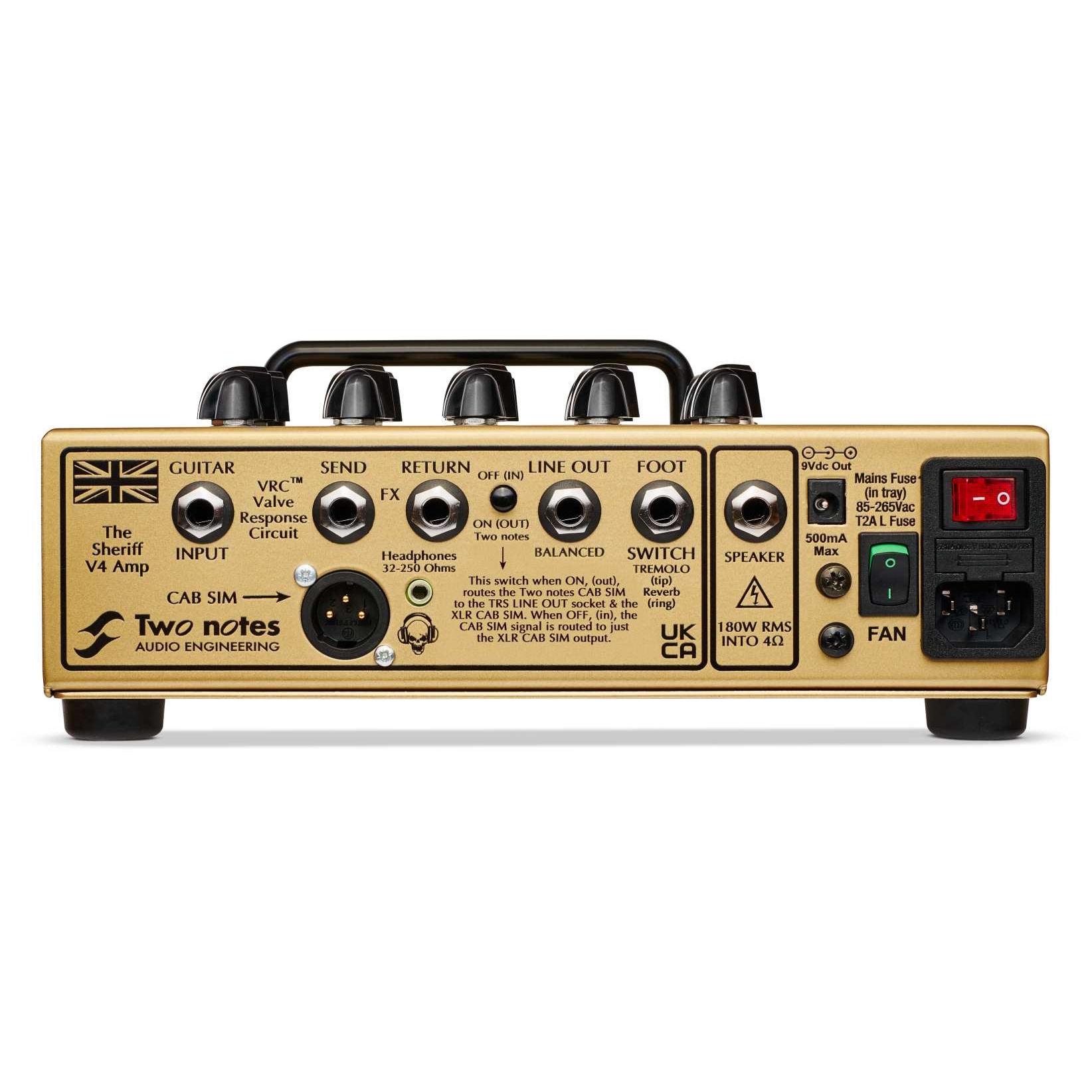 Victory Amps - Victory Amps V4 Sheriff Power Amp TN-HP - 2