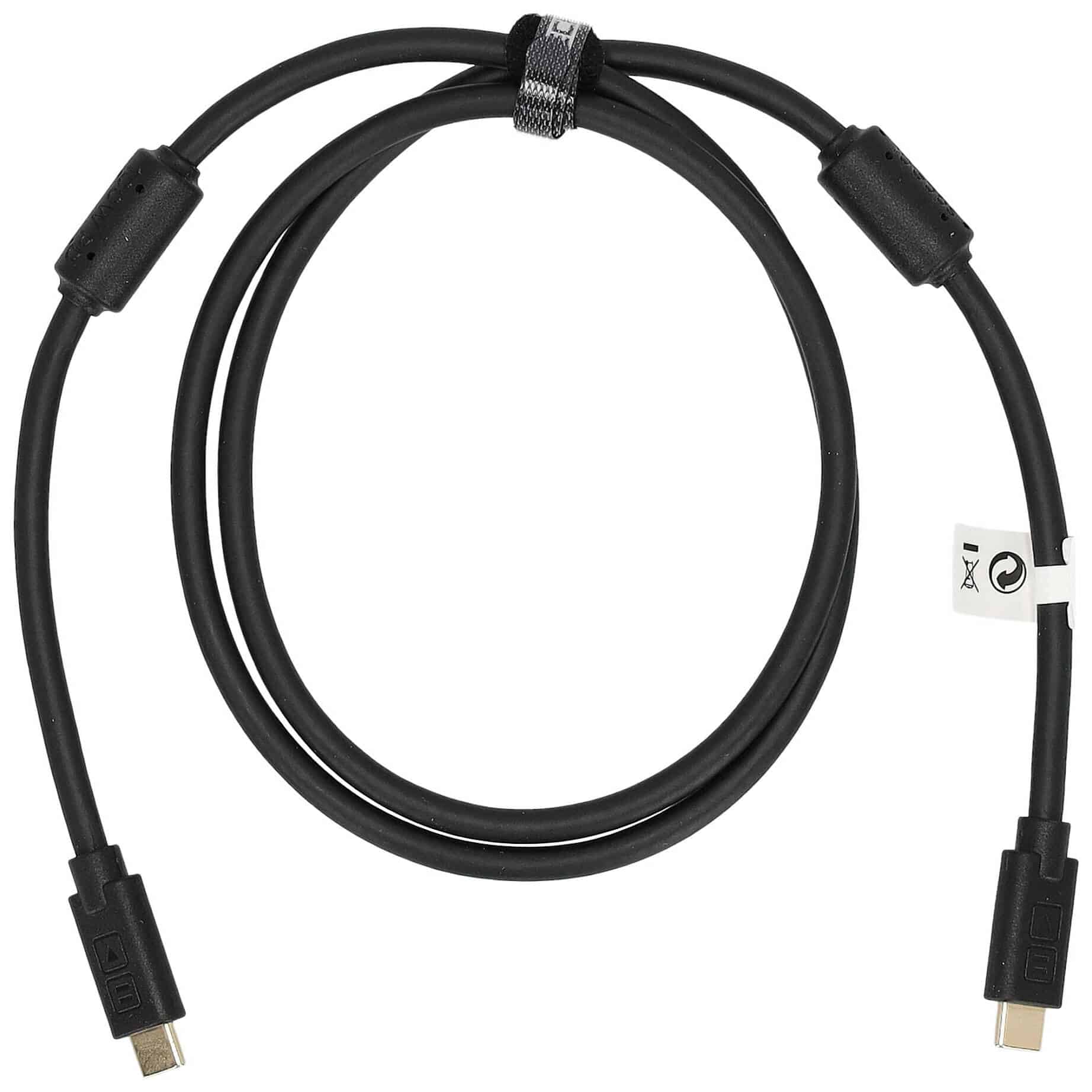 DJ TechTools Chroma Cable USB-C to C Black