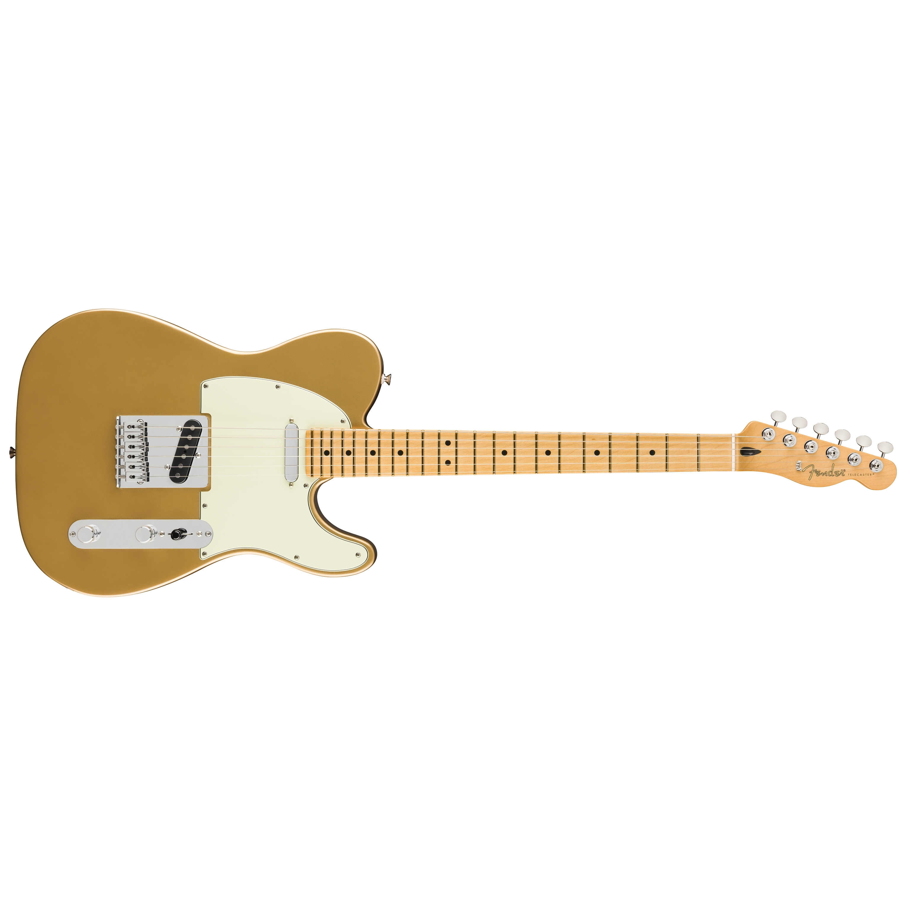 Fender 75th Anniversary Player II Telecaster MN Aztec Gold 1