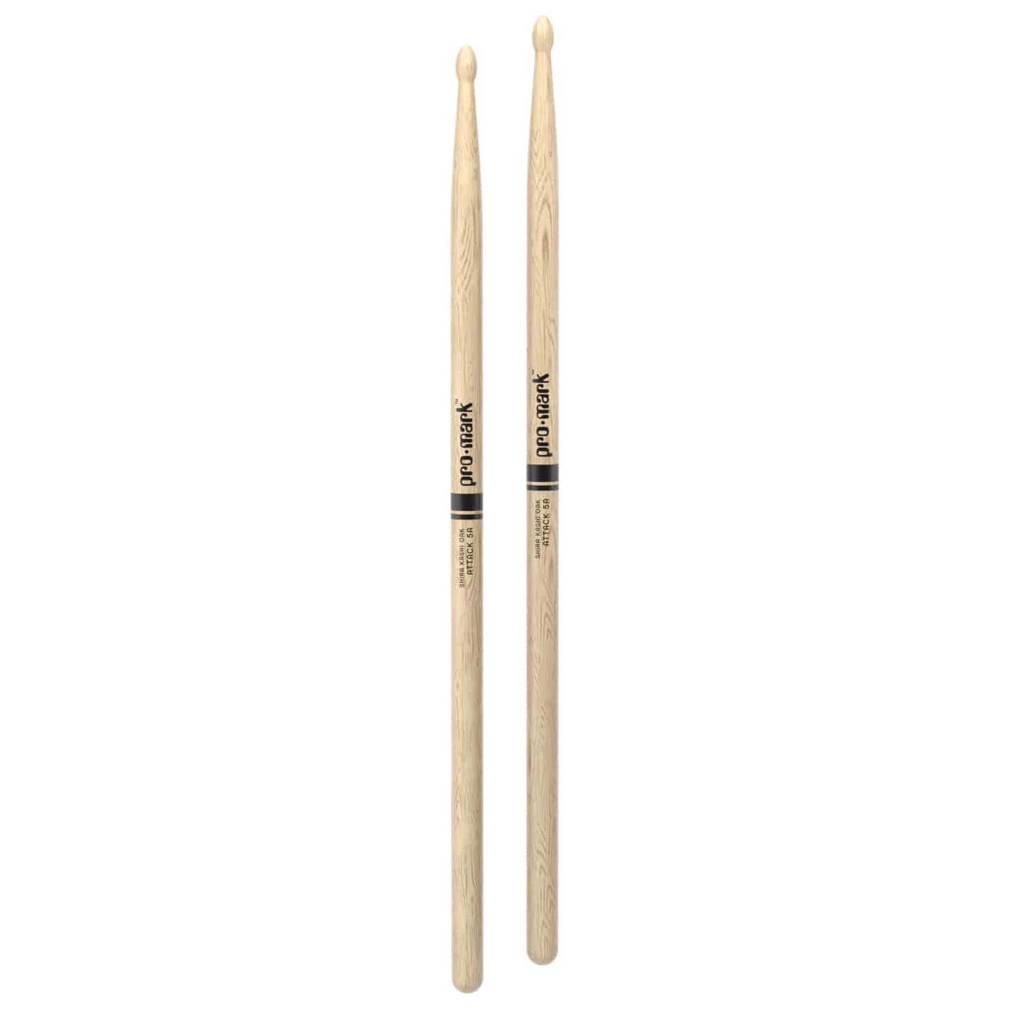 ProMark - ProMark Shira Kashi Oak 5A Wood Tip Drumsticks - 1