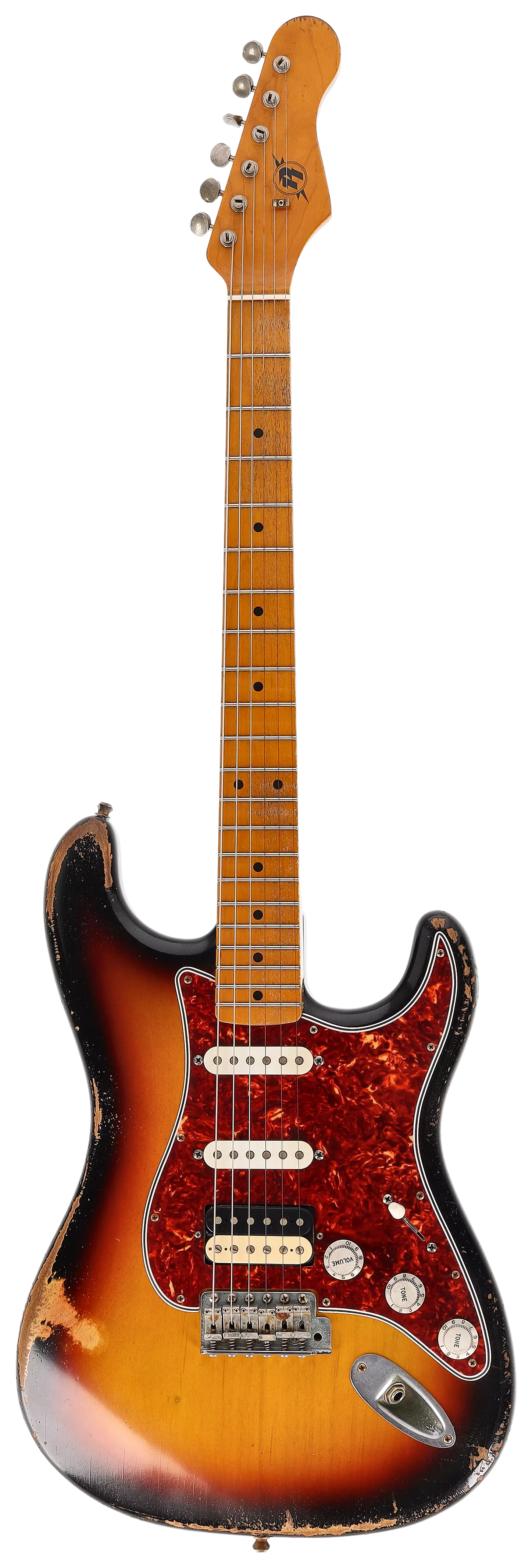 Rock N Roll Relics Blackmore Model HSS 3TS Heavy Aged #3