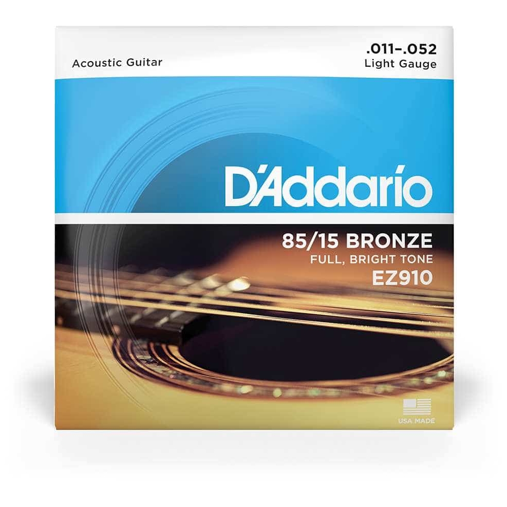 D’Addario EZ910 - Acoustic 85/15 Bronze | 011-052