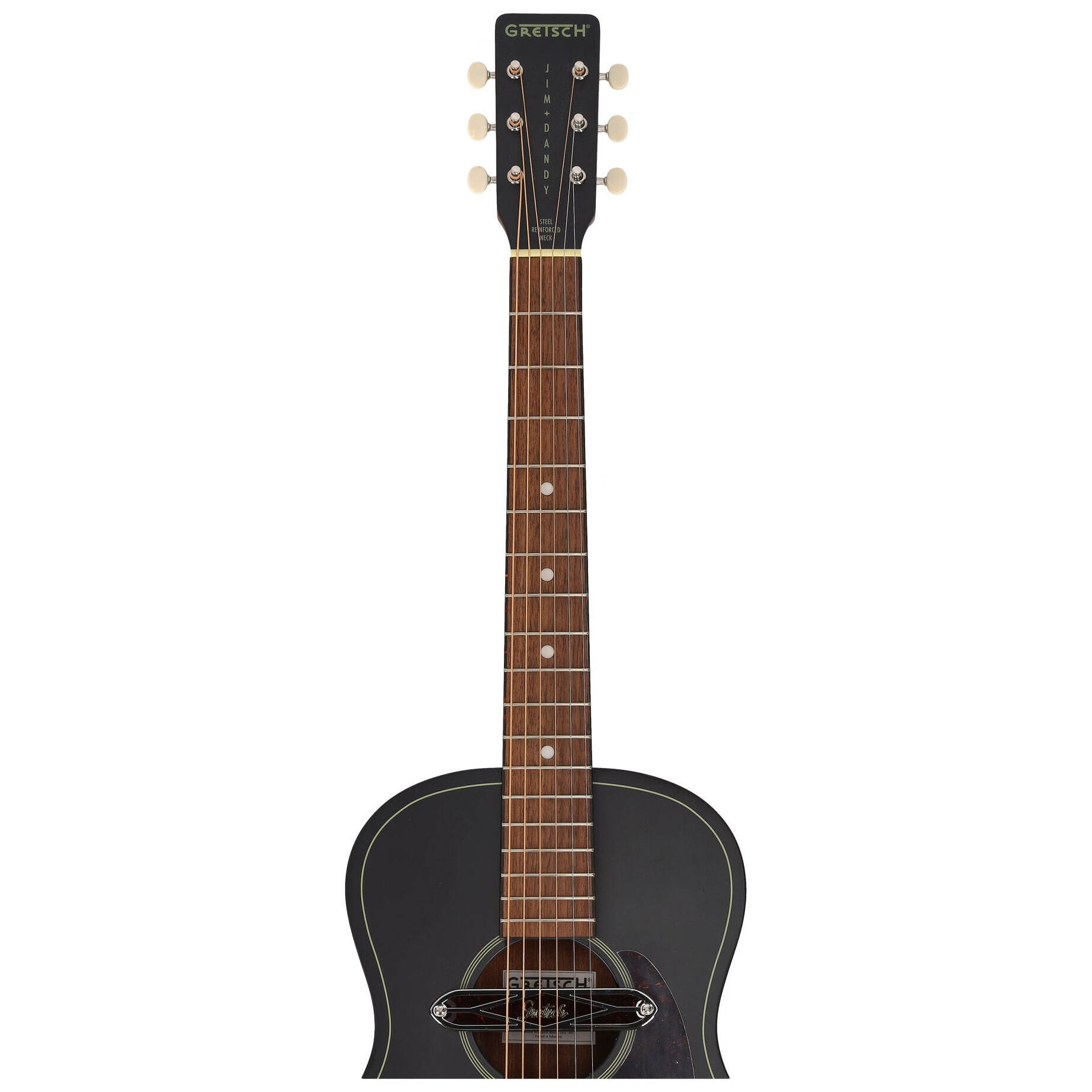 Gretsch Jim Dandy Deltoluxe Parlor WN TSPG BLKT 13