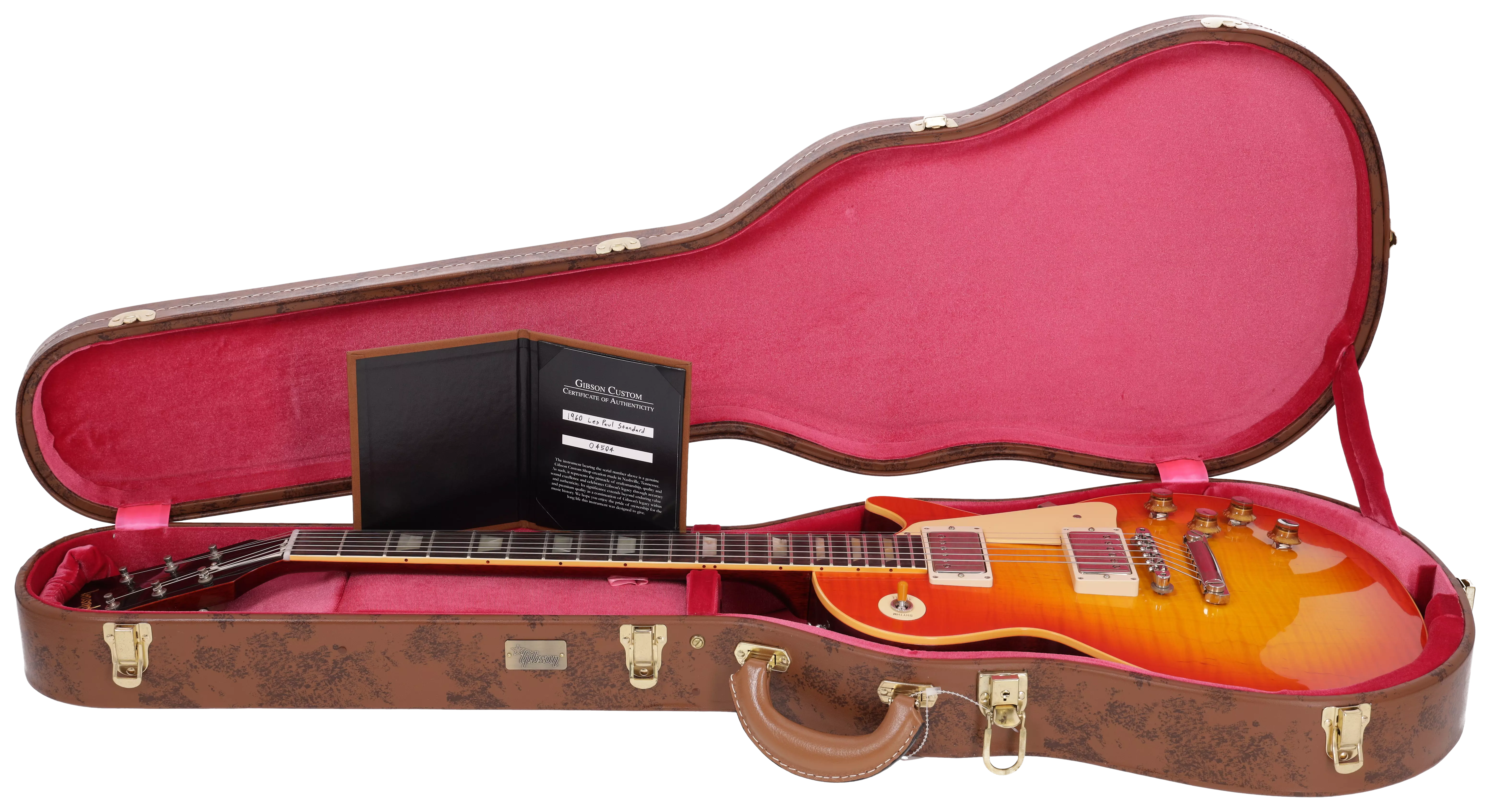 Gibson Les Paul Standard 1960 Reissue VOS Tangerine Burst #2 17