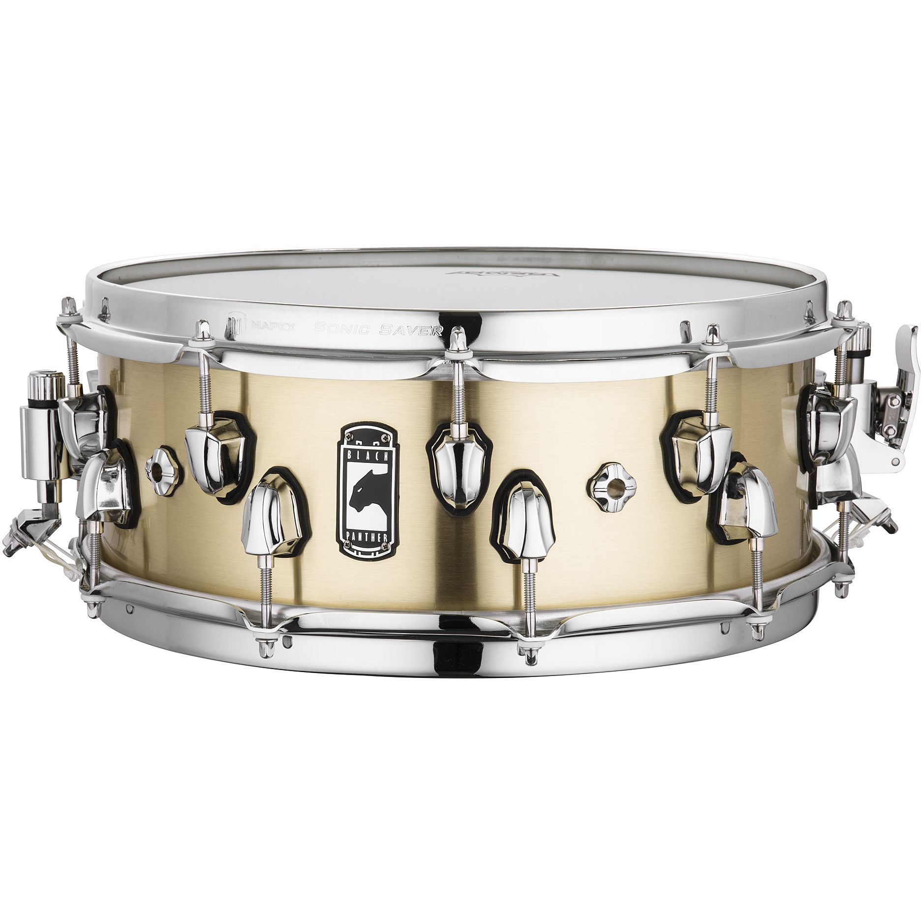 Mapex Black Panther 14" x 5,5" Metallion Brass Snare 1