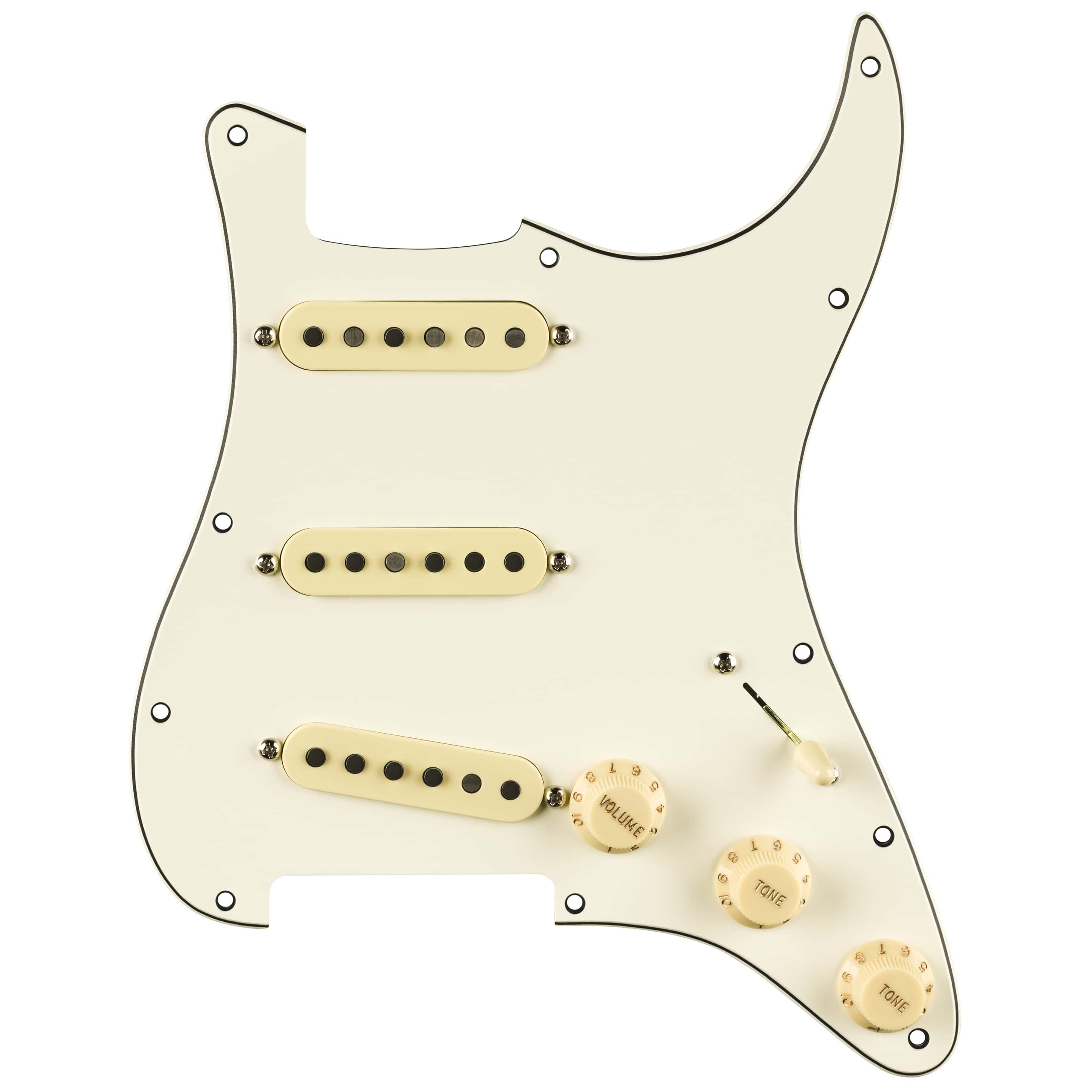 Fender Pre Wired Pickguard Set Pure Vintage 59 Parchement