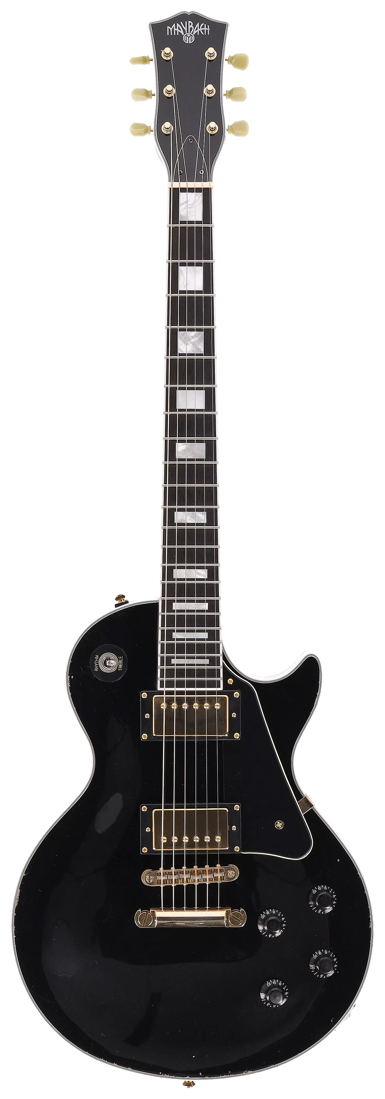 Maybach Lester Black Velvet 57 Custom 60s Slim Taper Aged #