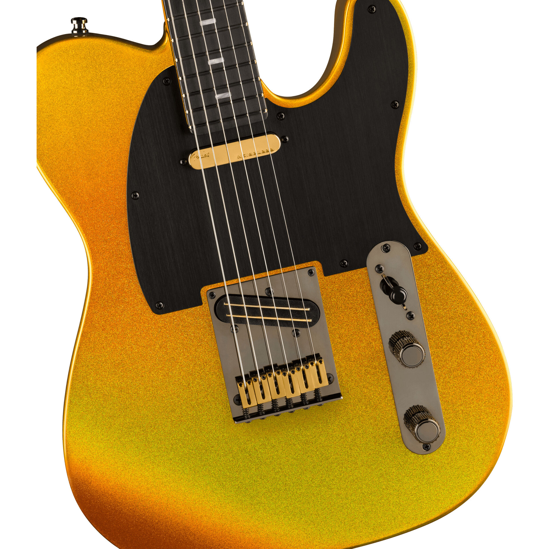 Fender 75th Anniversary Ultra II Telecaster Liquid Gold 2