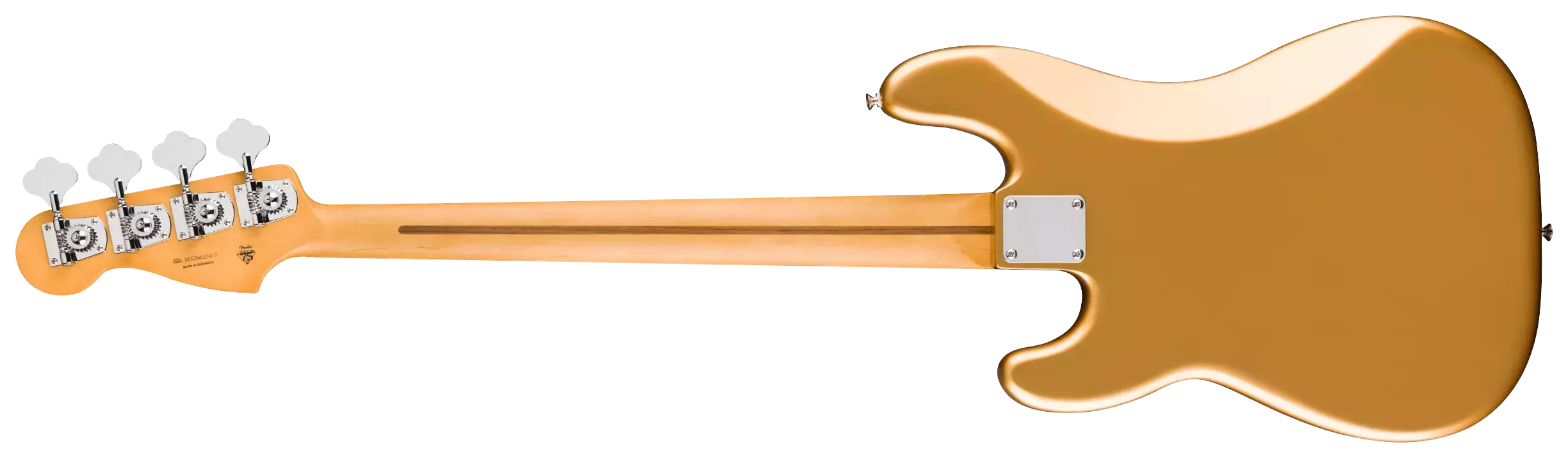 Fender 75th Anniversary Player II Precision Bass MN Aztec Gold 2