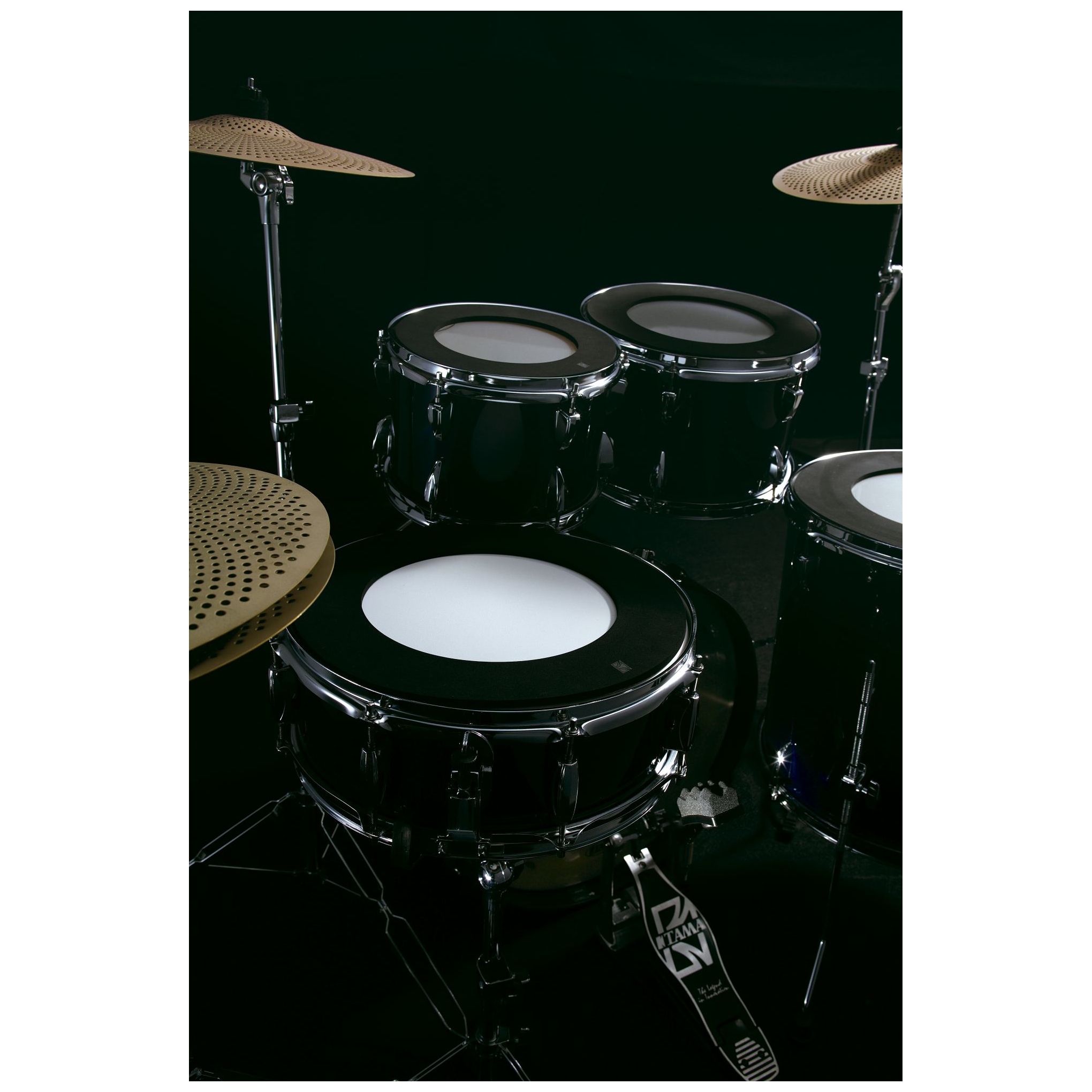 Image of Tama ssrp48 soft sound ring drum sound reducer  4 teilig für 18 bass drum 12000070 2