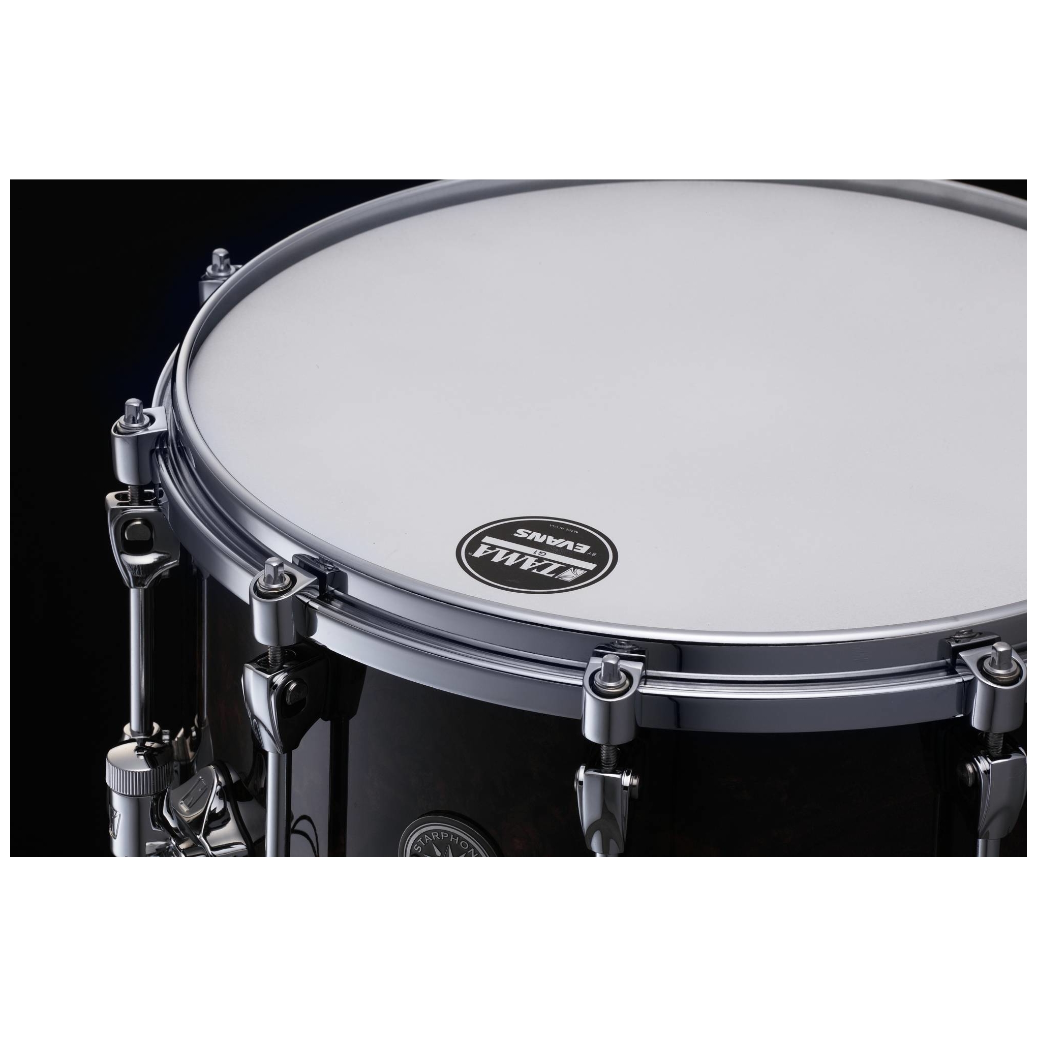 Tama - Tama PWB147-GWB 14 x 7 SD - Starphonic Walnut - Gloss Black Walnut Burl - 3