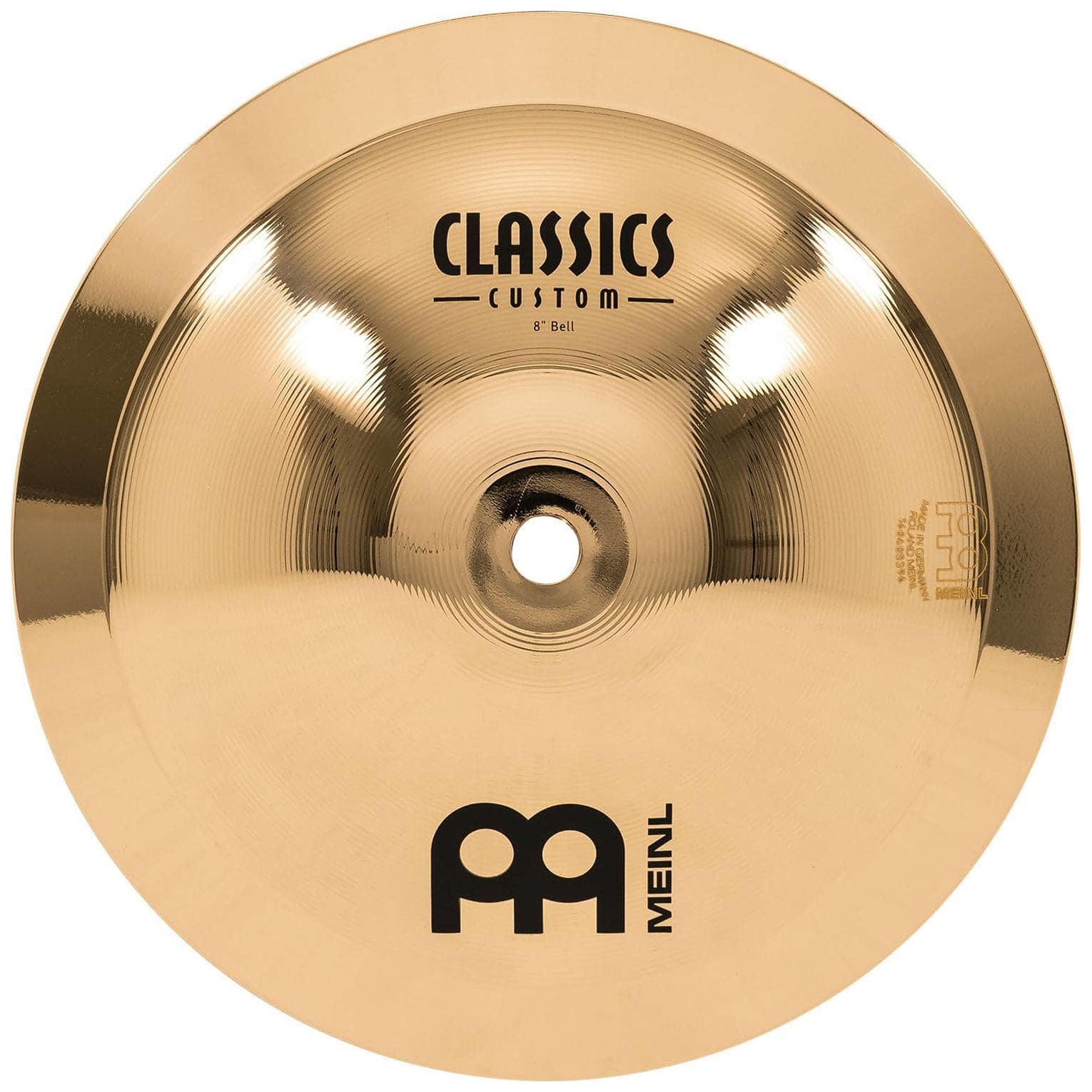 Meinl Cymbals - Meinl Cymbals CC8B-B - 8 Classics Custom Brilliant Bell