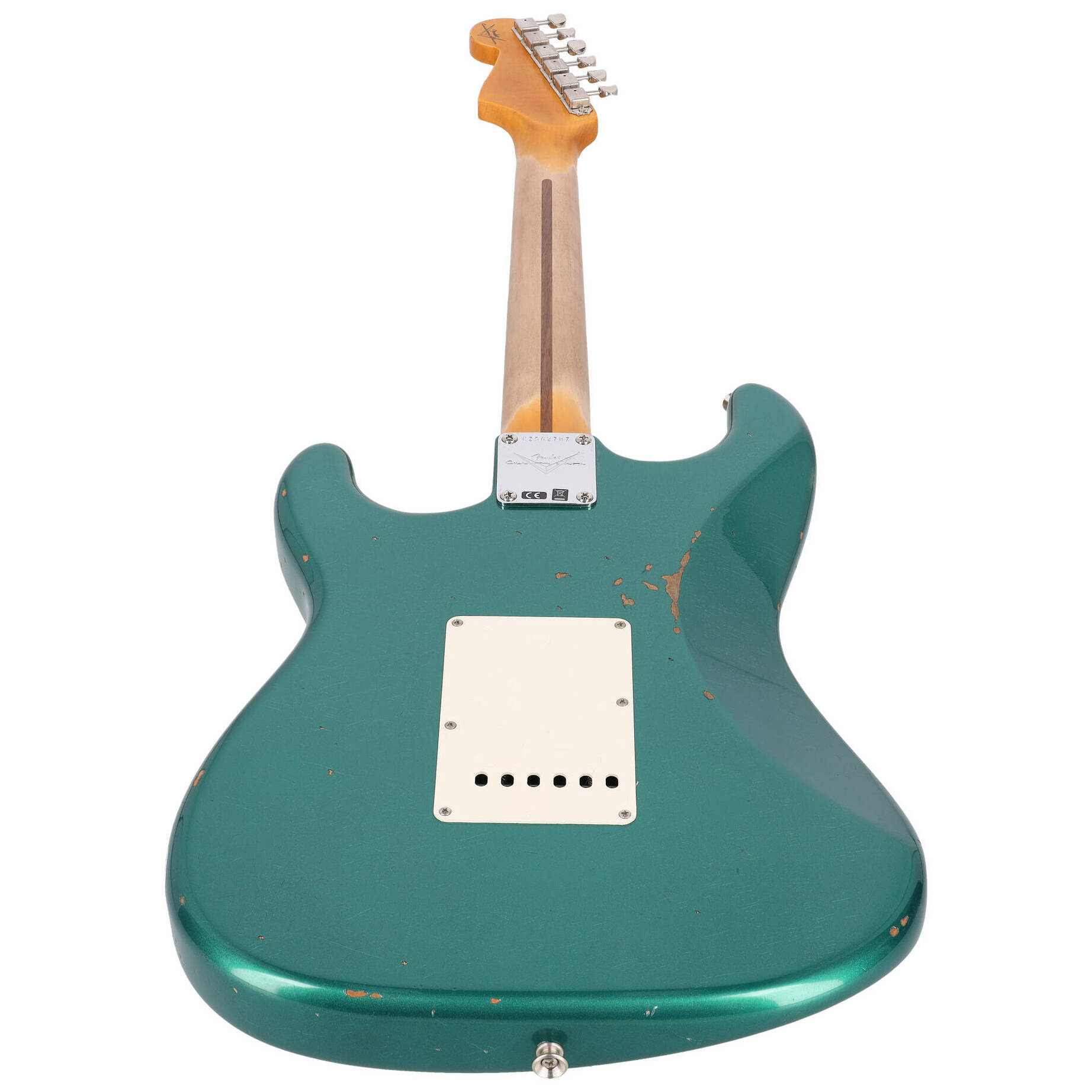 Fender Custom Shop 1963 Stratocaster Relic Aged British Racing Green Metallic 8
